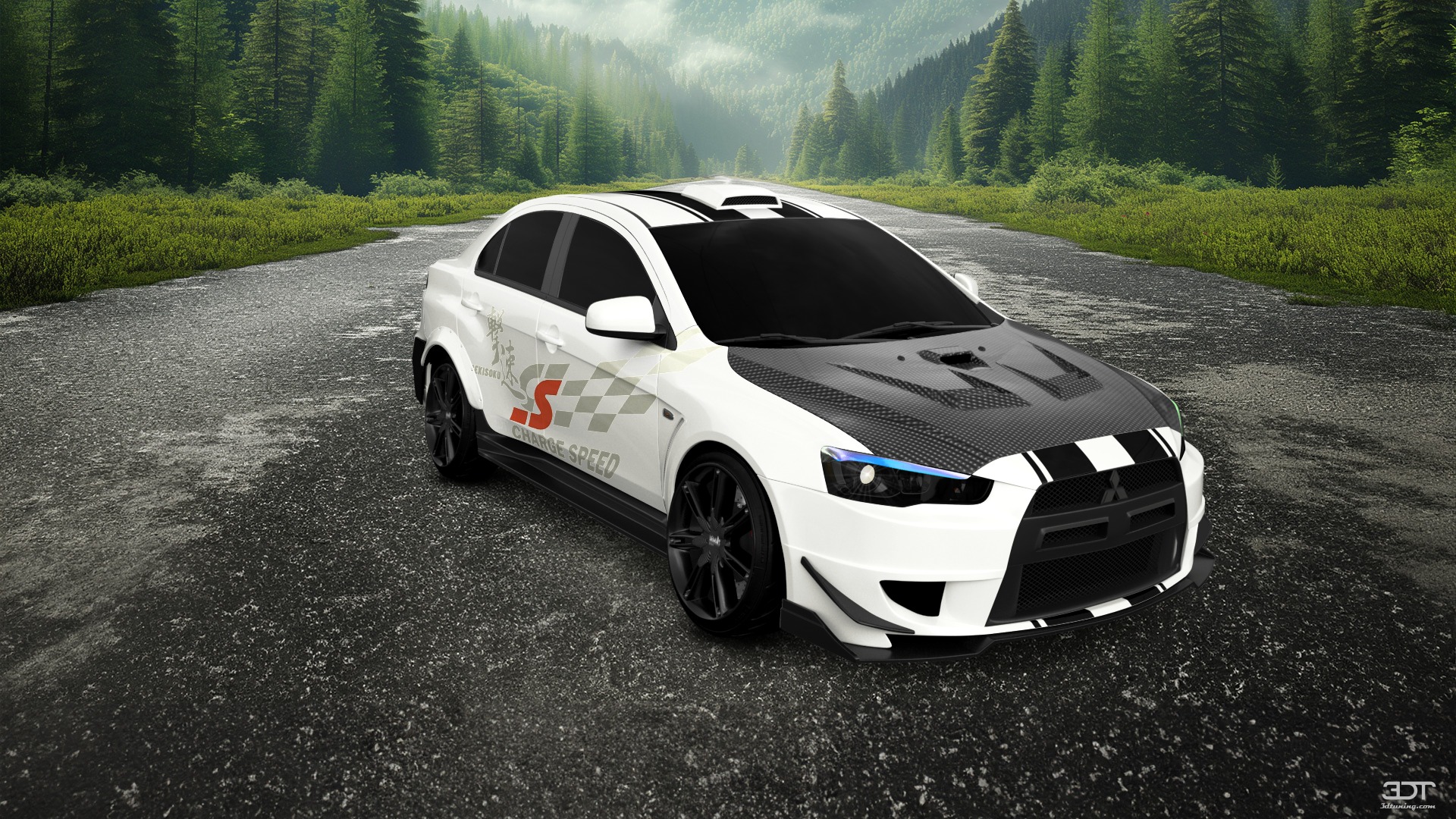 Mitsubishi Lancer Evolution X Sedan 2008 tuning