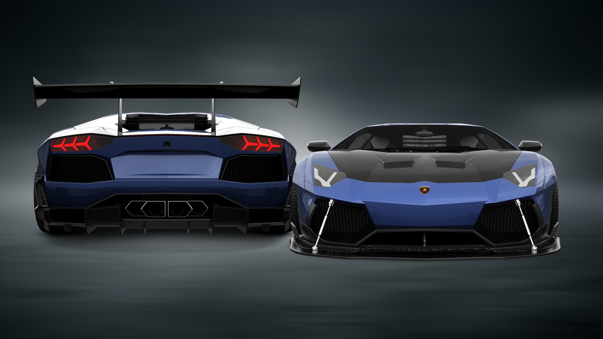 Lamborghini Aventador 2 Door Coupe 2012 tuning