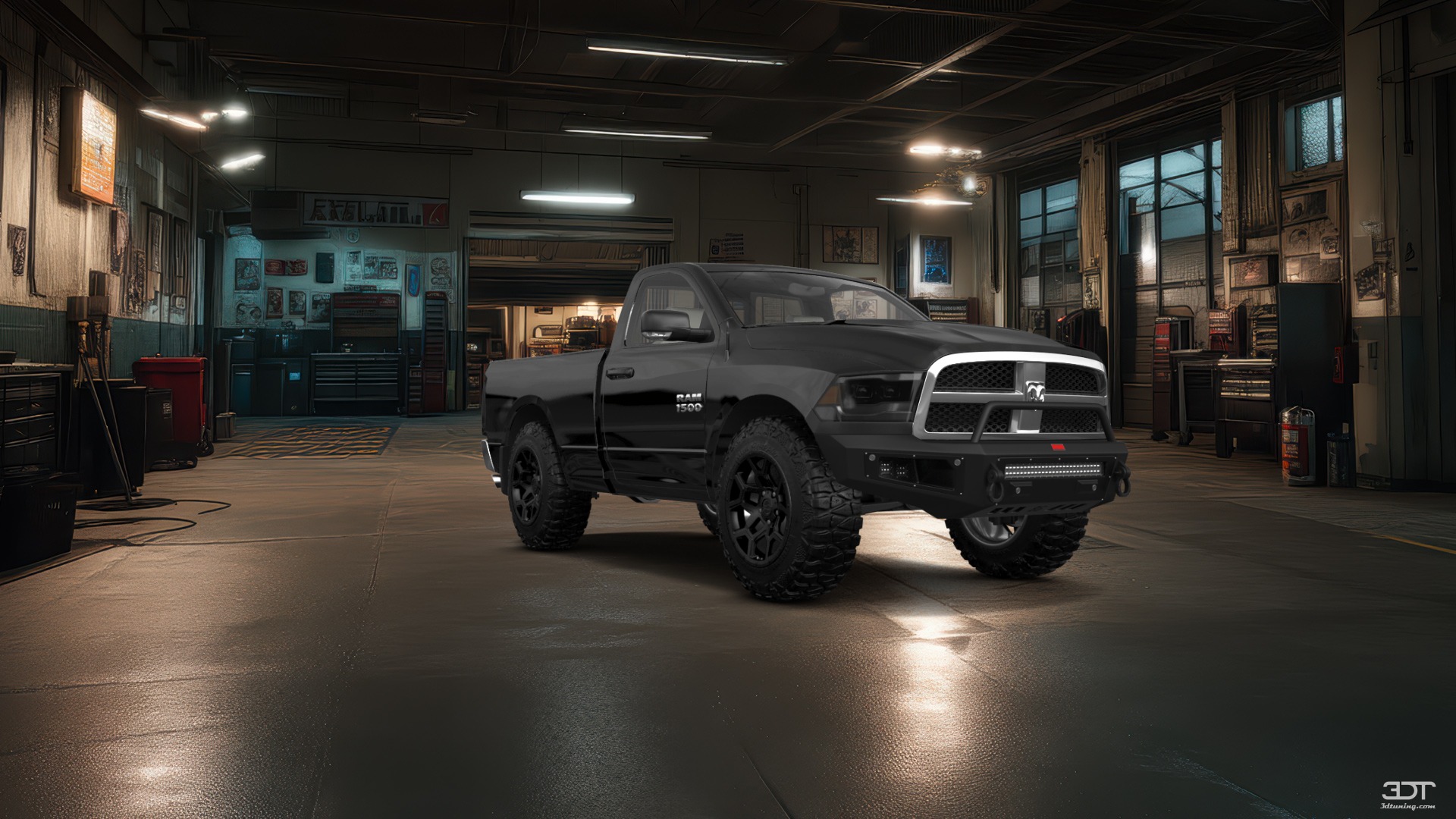 Dodge Ram 1500 6.4' box Regular Cab 2 Door pickup truck 2009 tuning