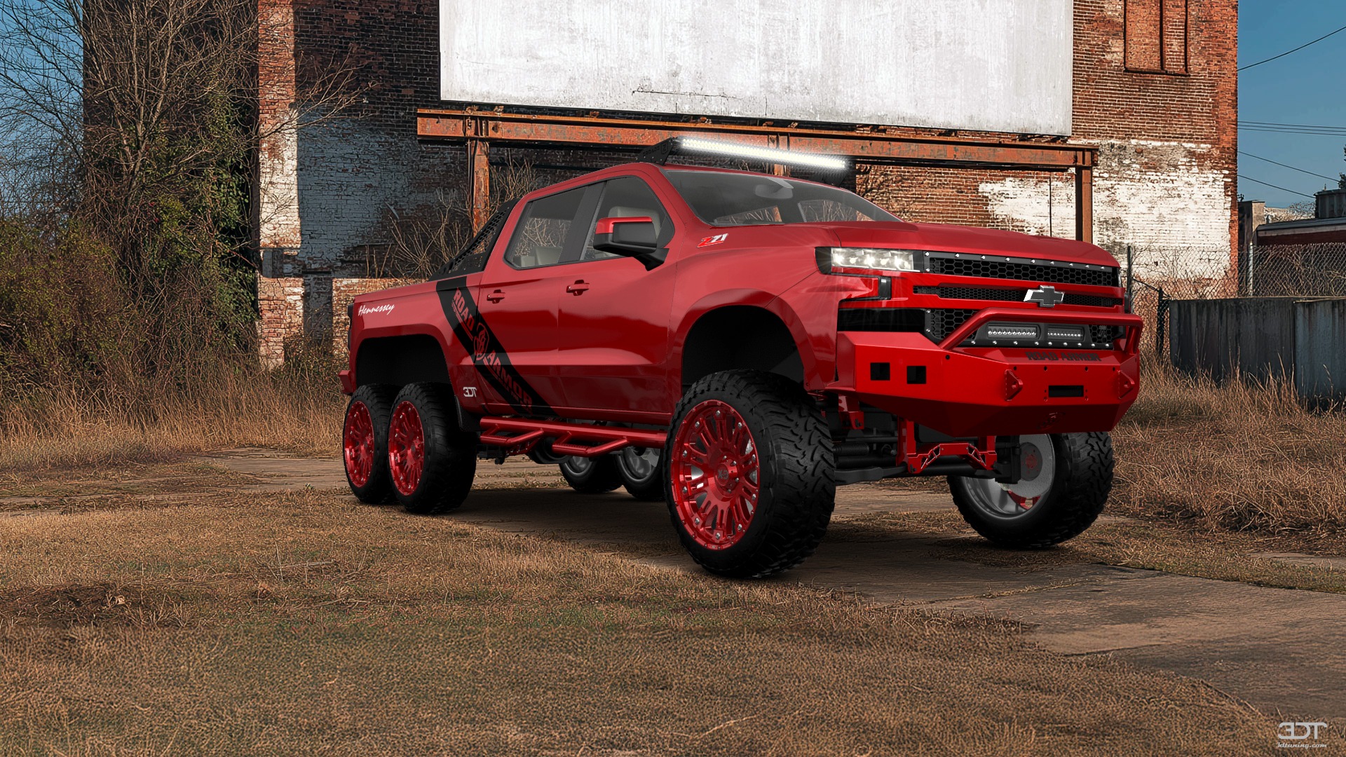 Chevrolet Silverado Hennessey Goliath 6X6 Truck 2020 tuning