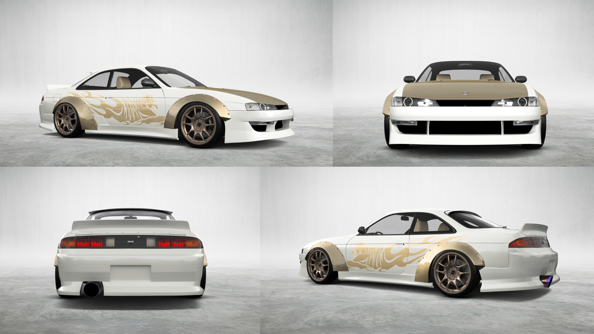 Nissan Silvia S14 2 Door Coupe 1995 tuning