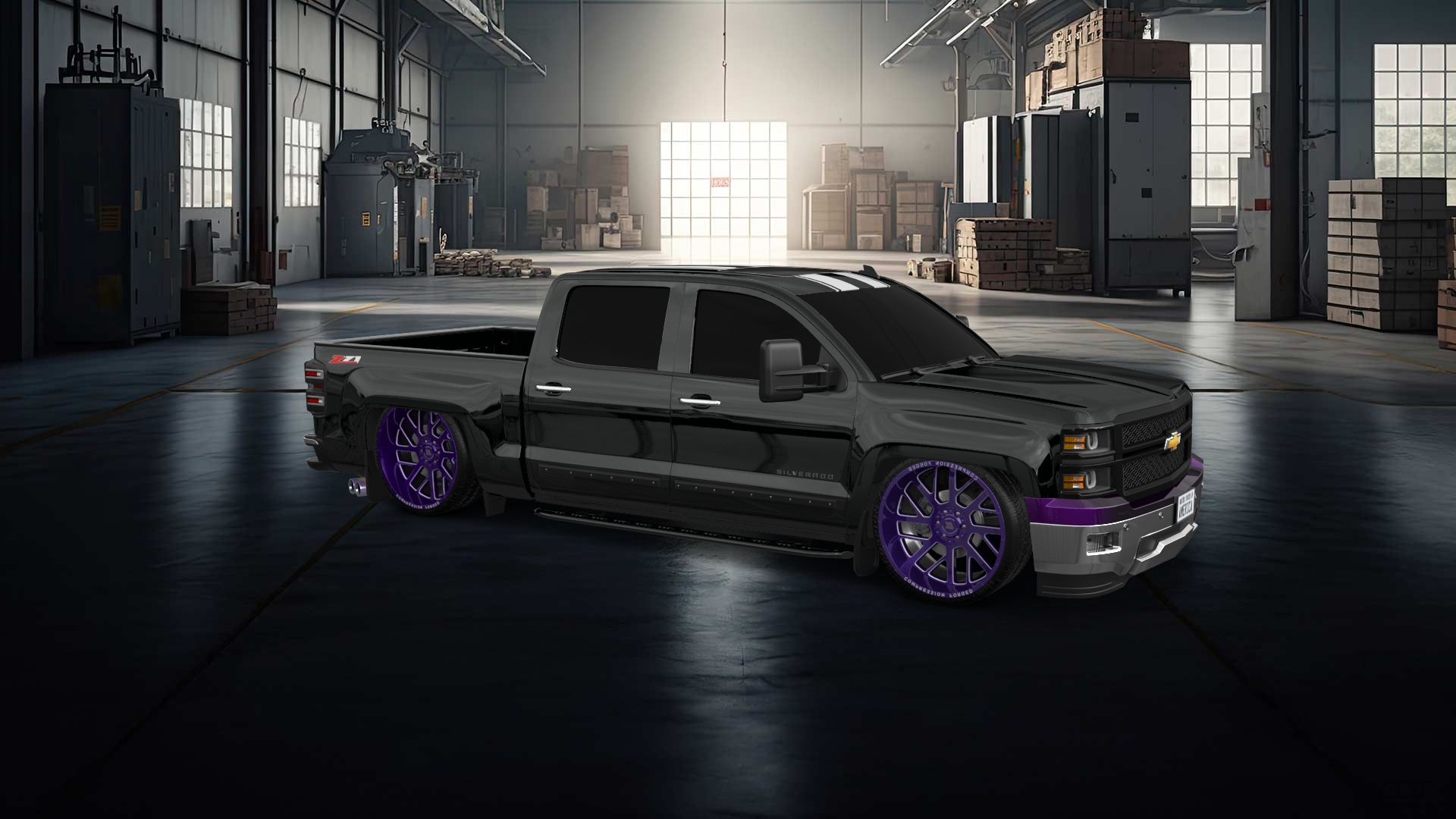 Chevrolet Silverado 1500 4 Door pickup truck 2014 tuning