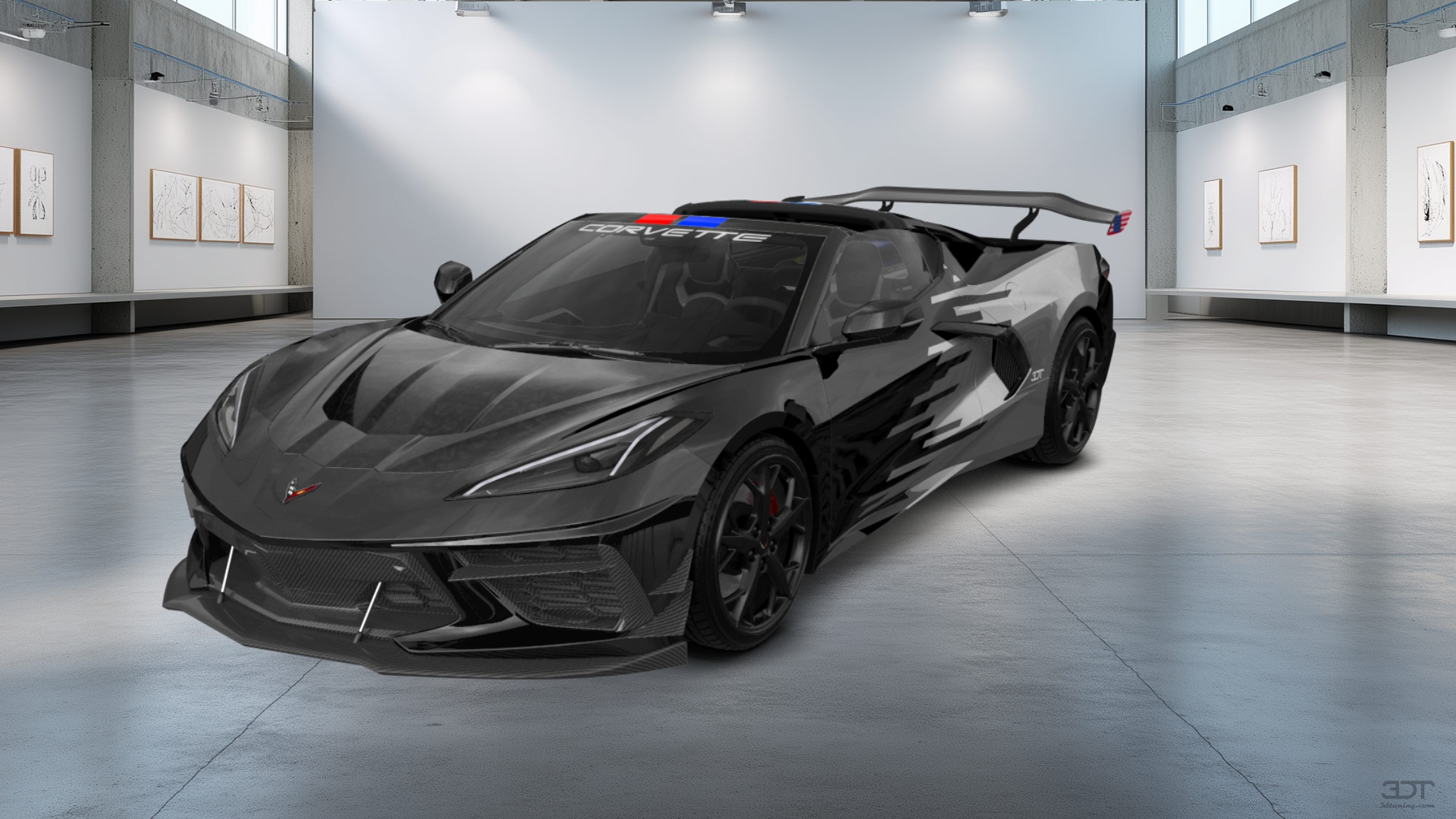 Chevrolet Corvette 2 door targa top 2020 tuning
