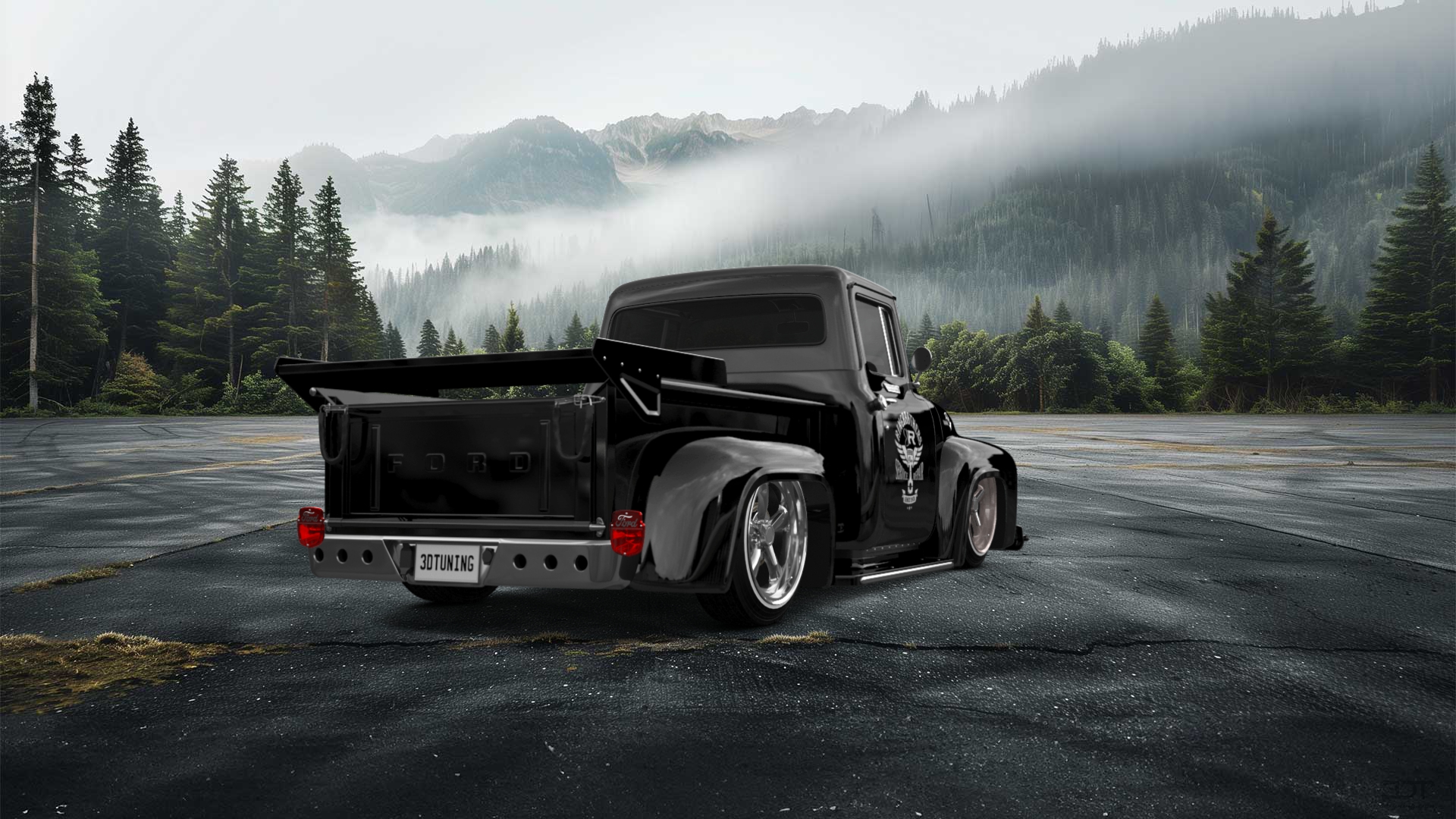 Ford F-100 2 Door truck 1956 tuning