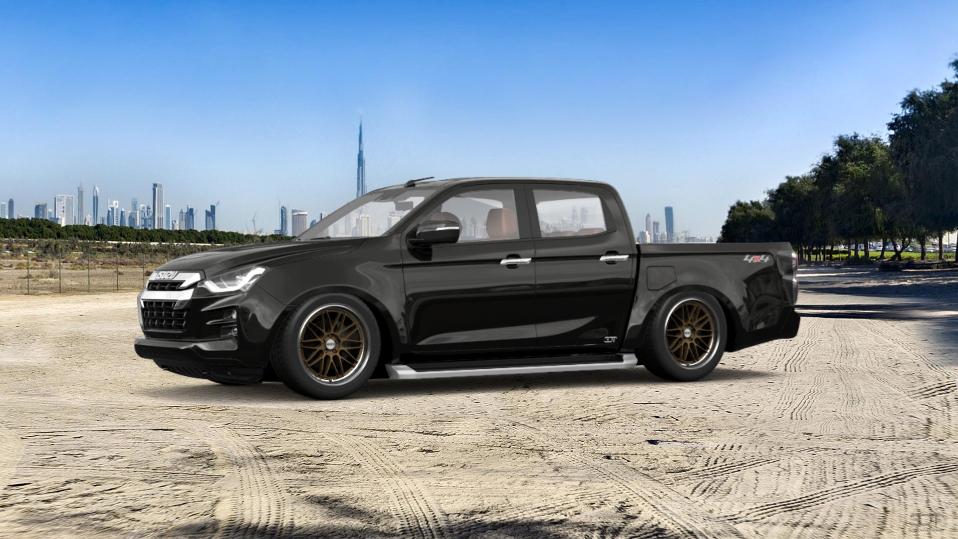 Isuzu D-Max 4 Door pickup truck 2021 tuning