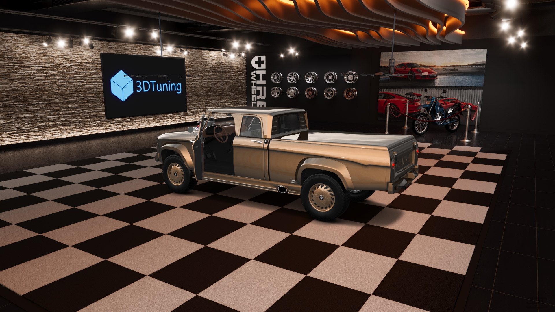 Dodge Power Wagon 4 Door pickup truck 1964