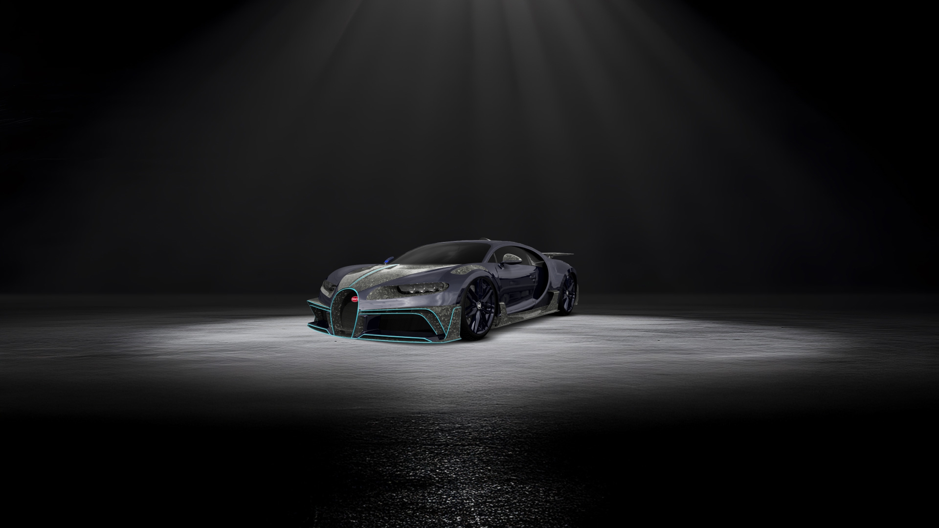 Bugatti Chiron 2 Door Coupe 2016 tuning