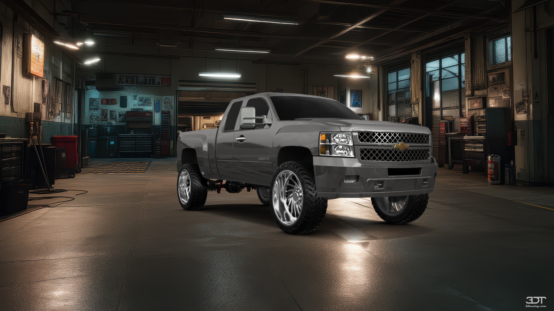 Chevrolet Silverado 2500 HD Extended Cab Pickup Truck 2007 tuning