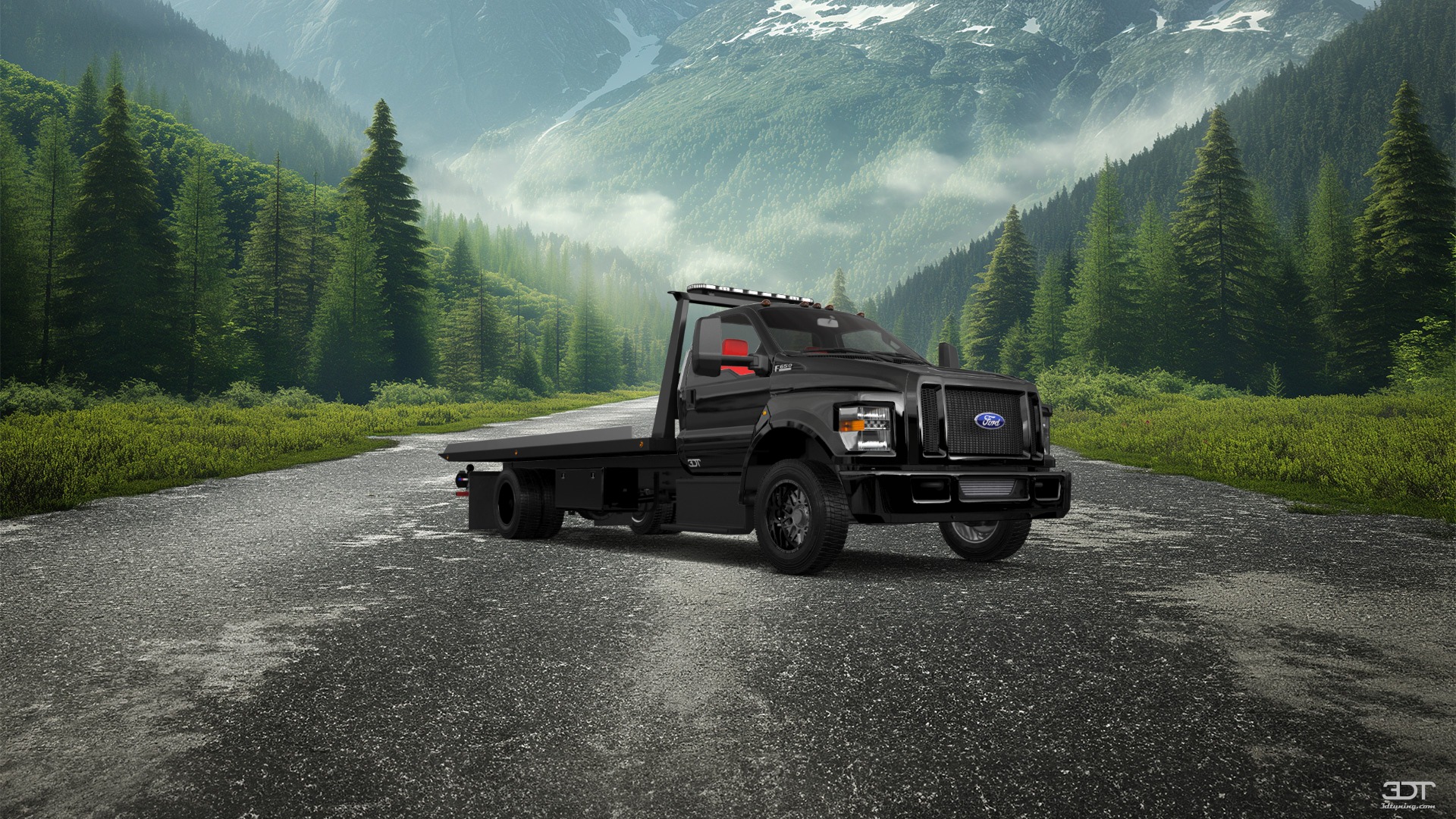 Ford F-650 Tow Truck Pickup 2016