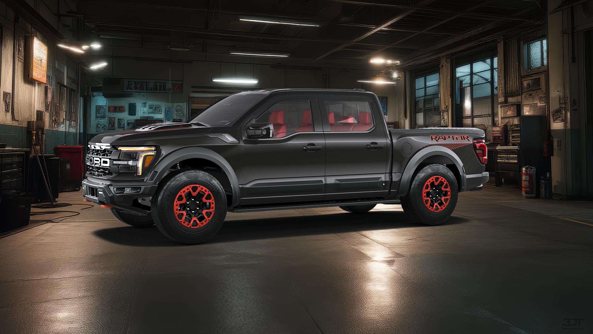 Ford F-150 Raptor 4 Door pickup truck 2024