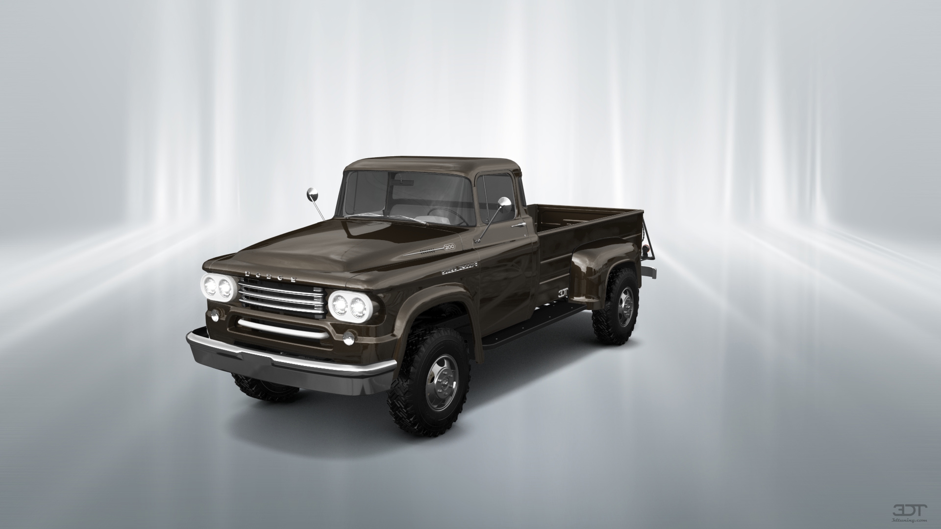 Dodge Power Wagon W300 2 Door pickup truck 1958