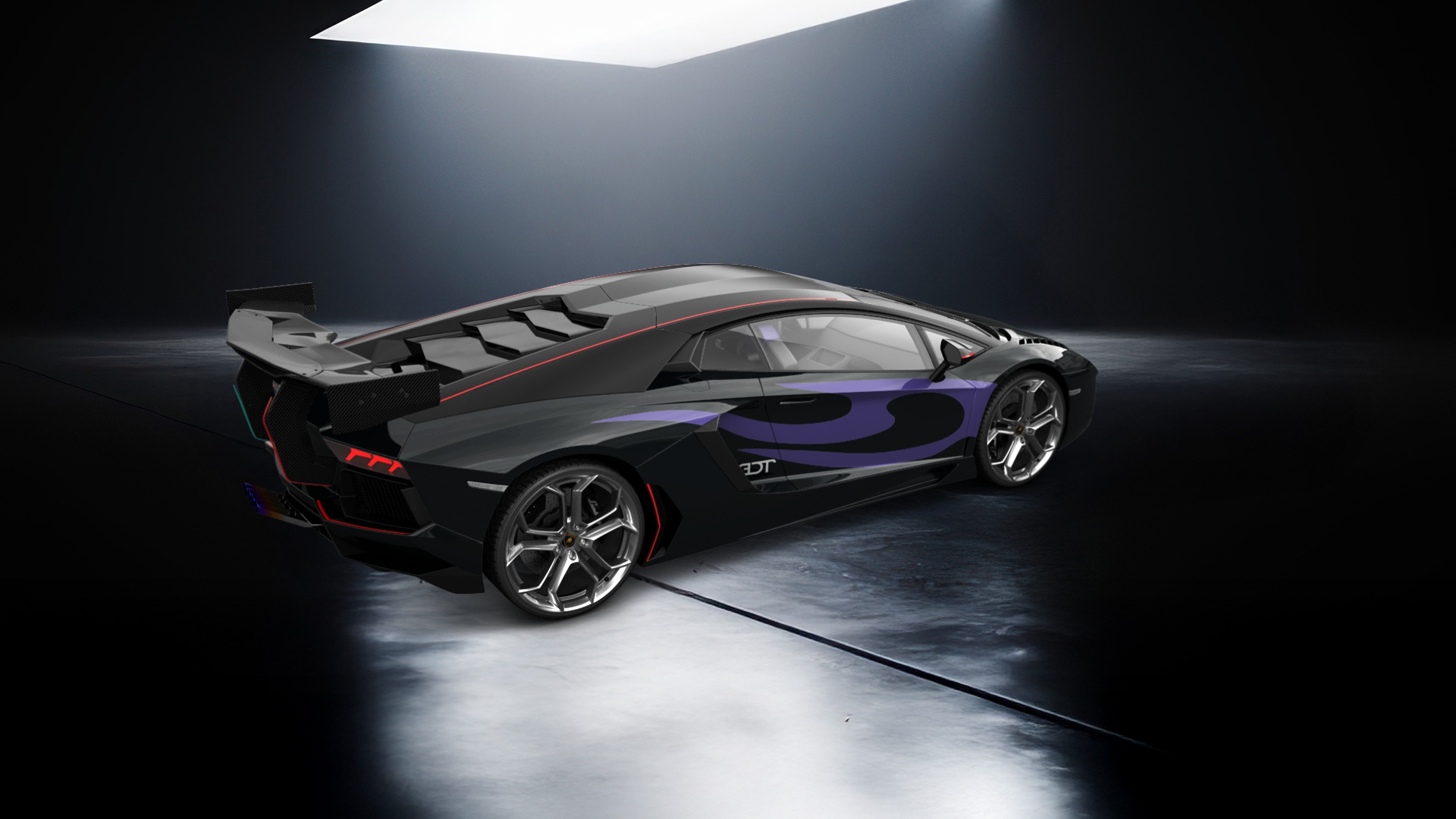 Lamborghini Aventador 2 Door Coupe 2012 tuning
