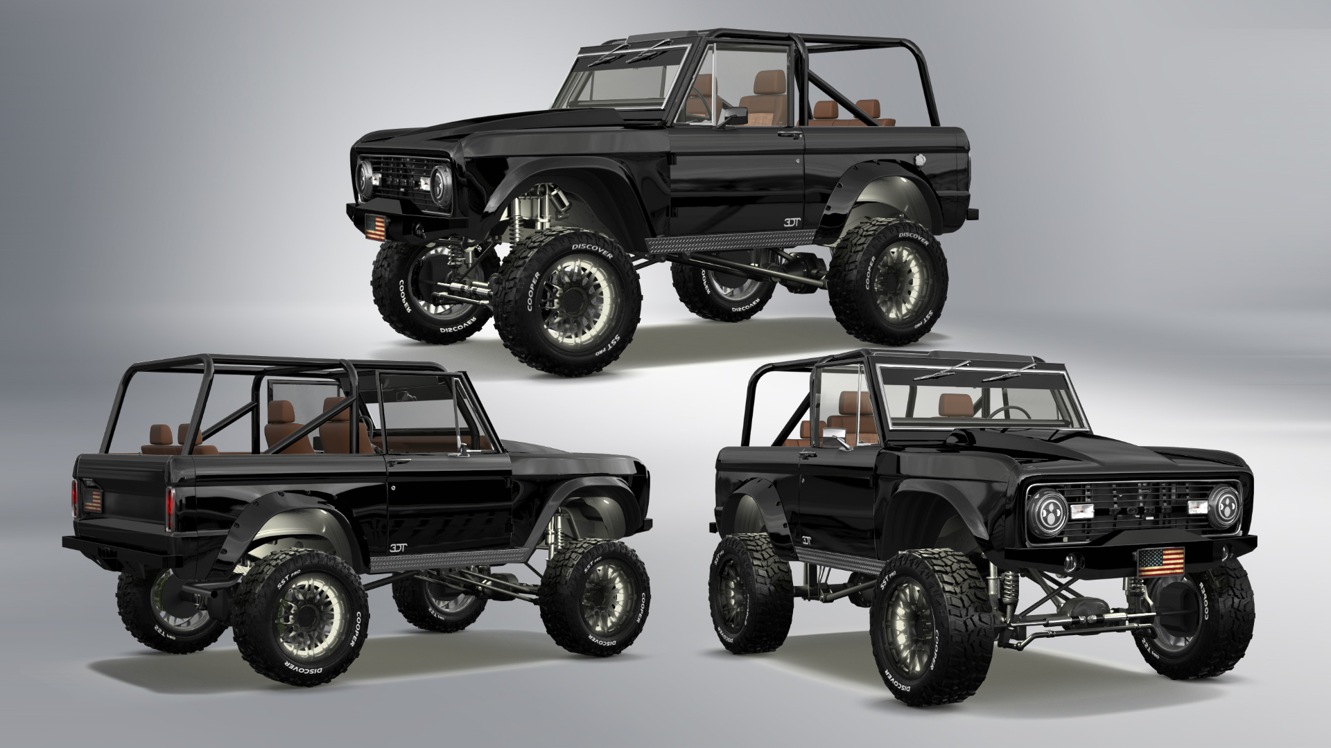 Ford Bronco 3 Door SUV 1965