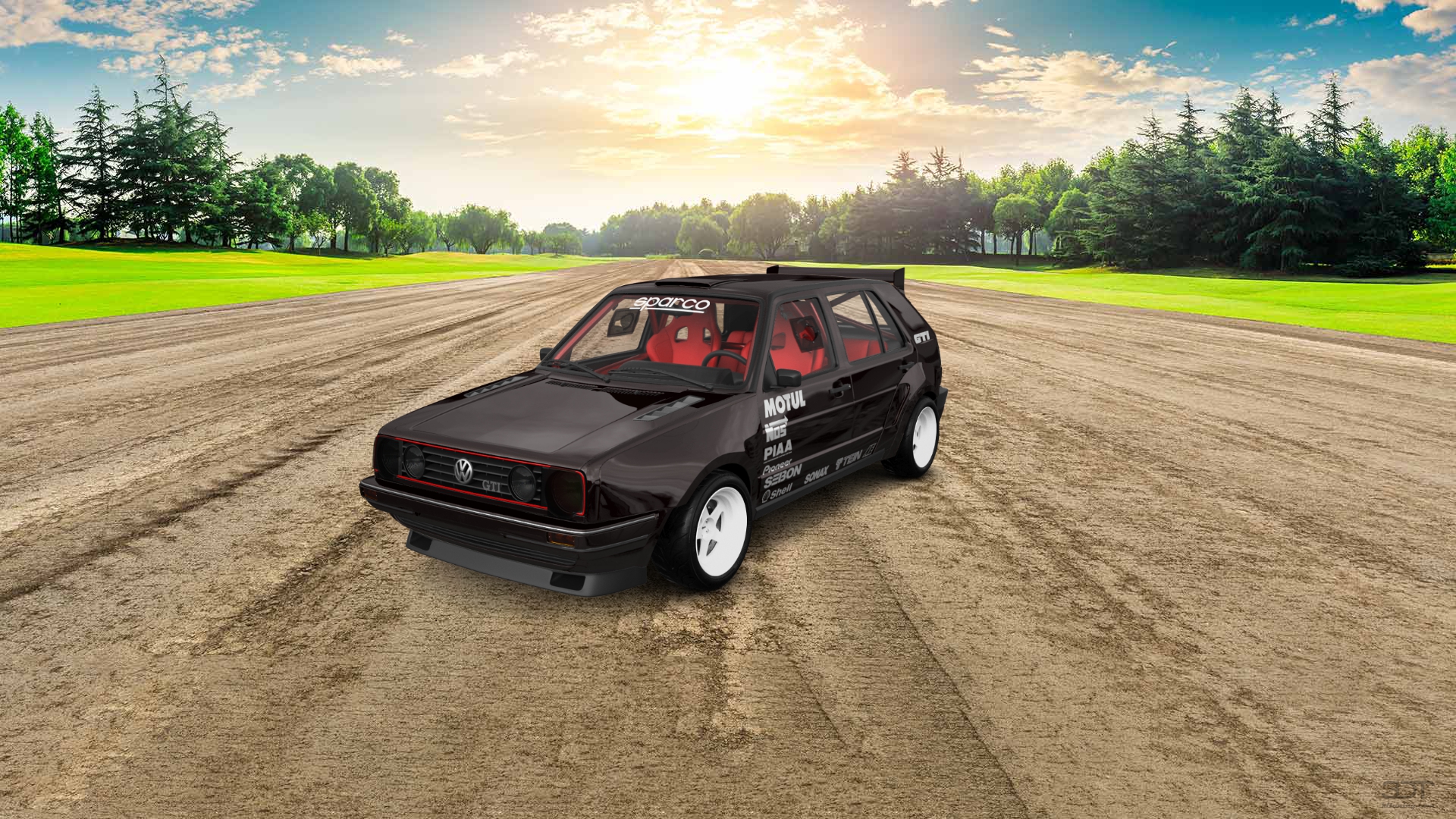 Volkswagen Golf Mk2 5 Door Hatchback 1983 tuning