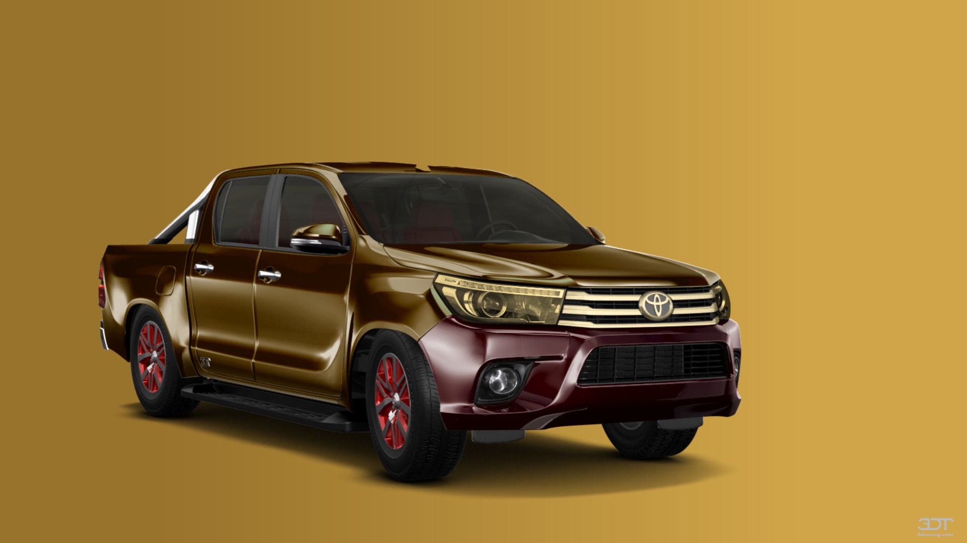 Toyota Hilux Double Cab 4 Door pickup truck 2015 tuning