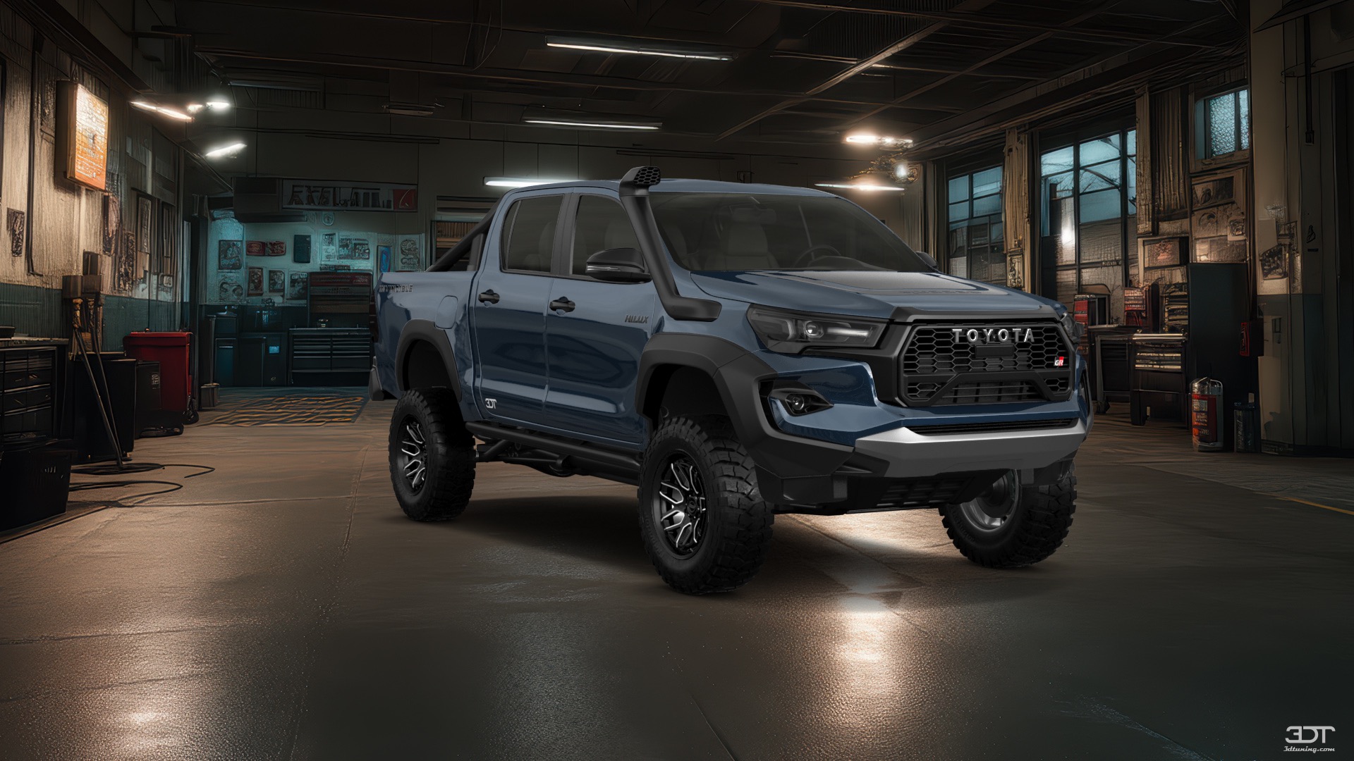Toyota Hilux Double Cab 4 Door pickup truck 2015 tuning