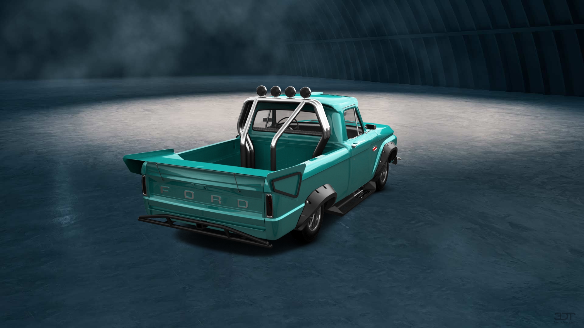 Ford F-100 Custom Cab Challenge 2 Door pickup truck 3966 Immagini