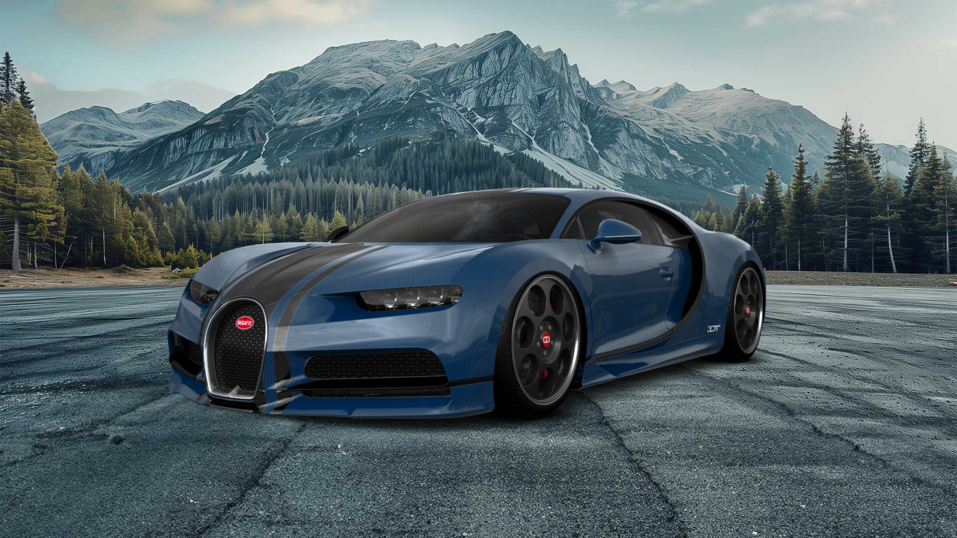 Bugatti Chiron 2 Door Coupe 2016 tuning
