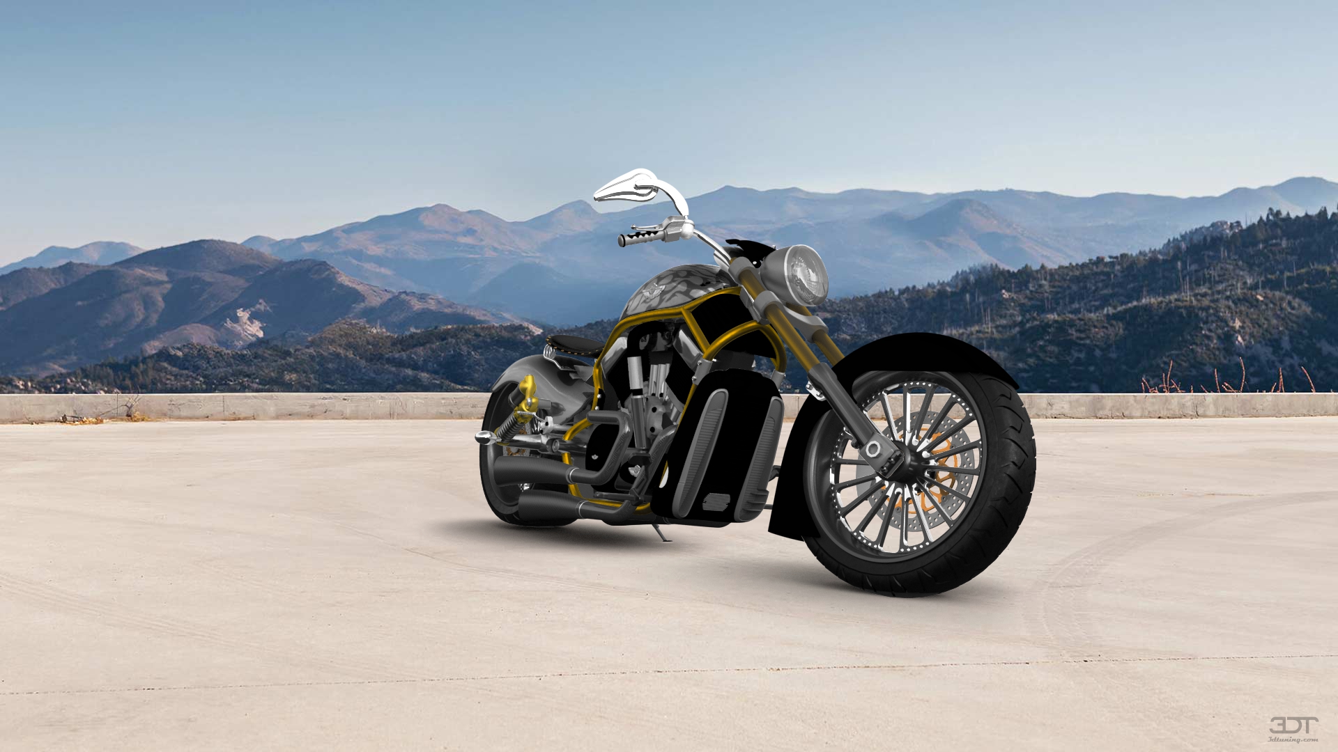 Harley-Davidson Custom Chopper Cruiser 2011 tuning