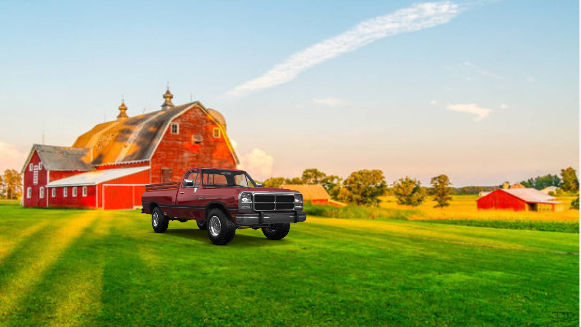 Dodge Ram 2 Door pickup truck 1991