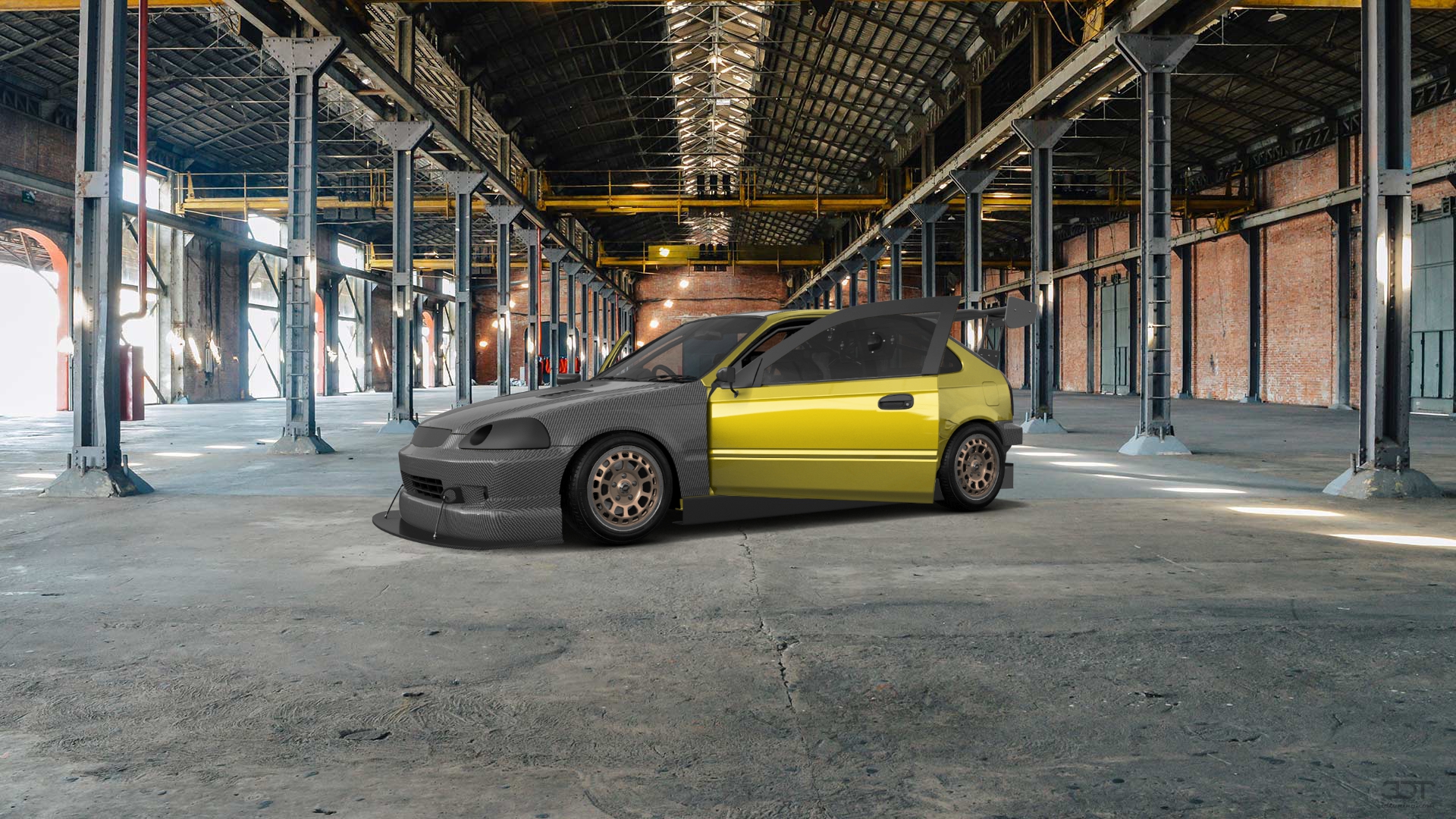 Honda Civic 3 Door Hatchback 1997 Images