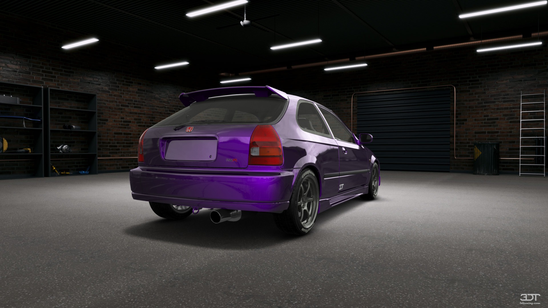 Honda Civic 3 Door Hatchback 1997 tuning
