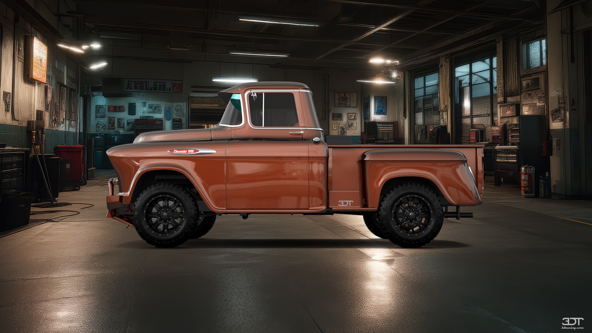 Chevrolet 3100 2 Door pickup truck 1955 tuning