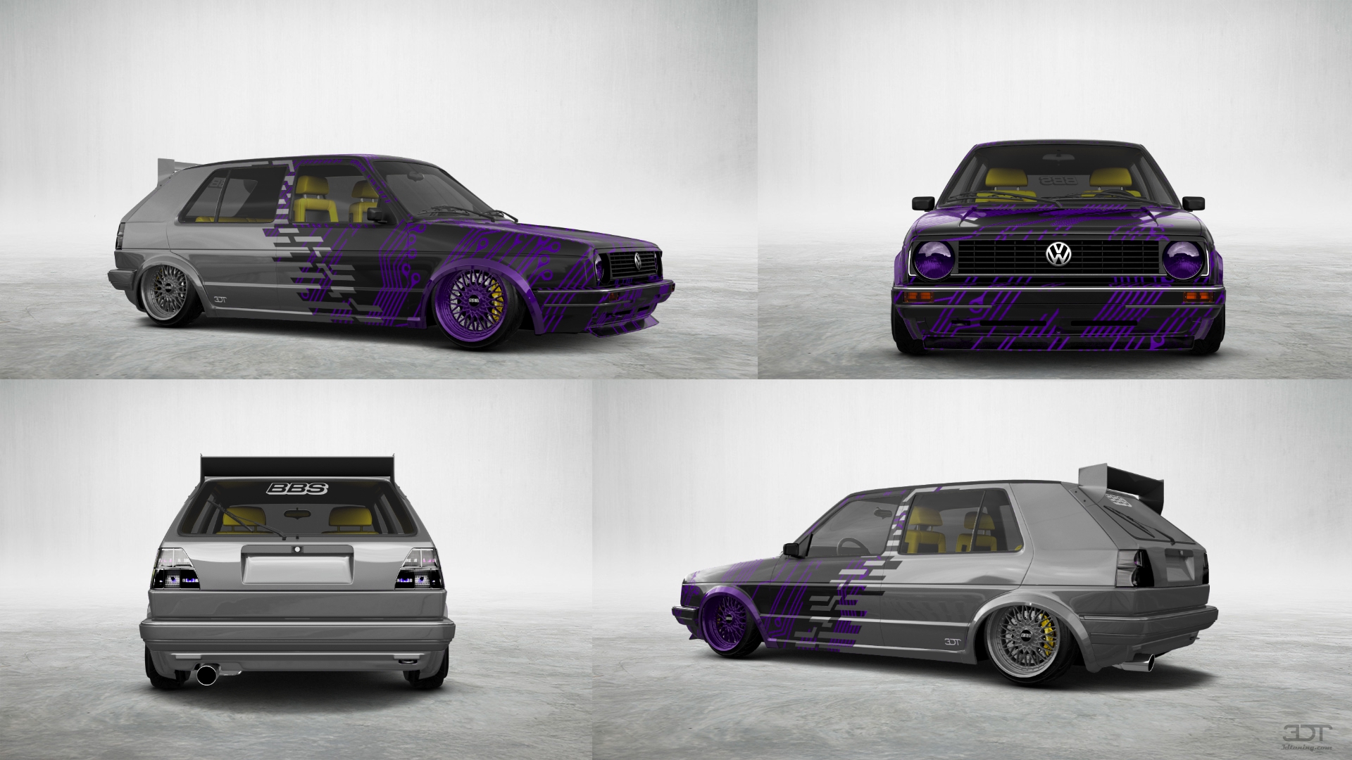 Volkswagen Golf Mk2 5 Door Hatchback 1983 tuning