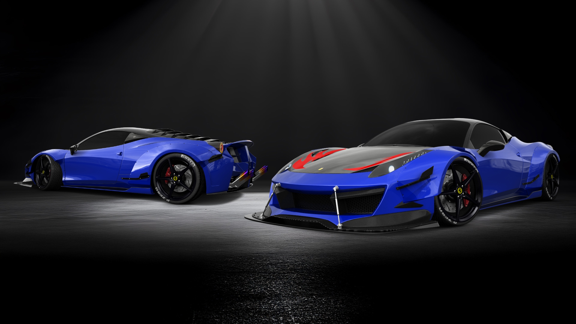Ferrari 458 Italia 2 door spider 2010 tuning