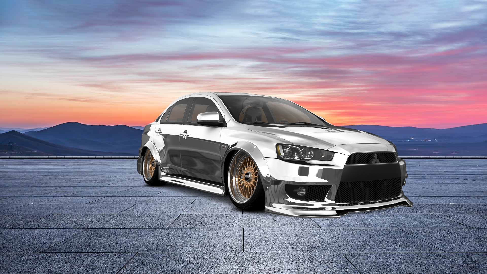 Mitsubishi Lancer Evolution X Sedan 2008