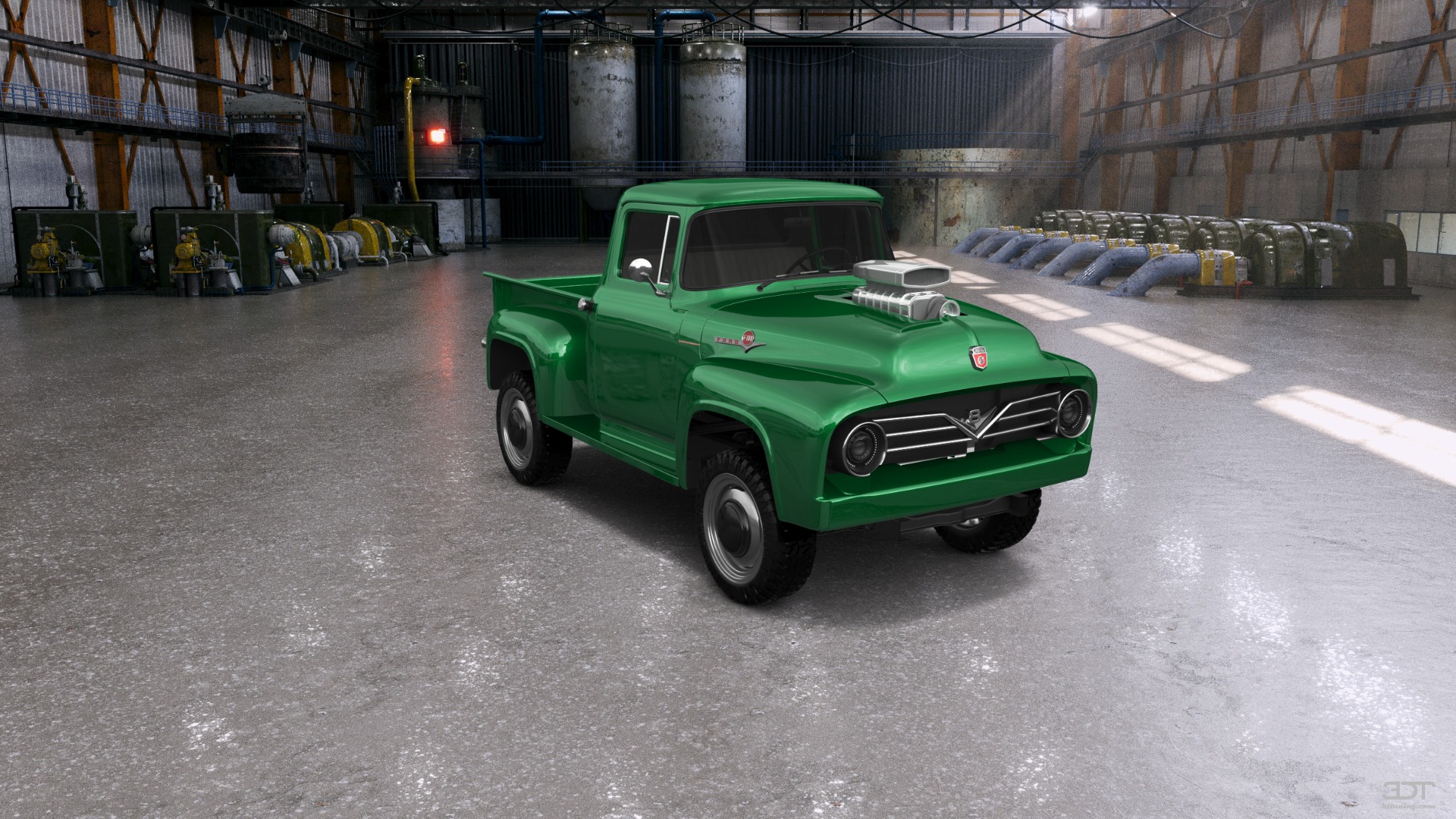 Ford F-100 2 Door truck 1956