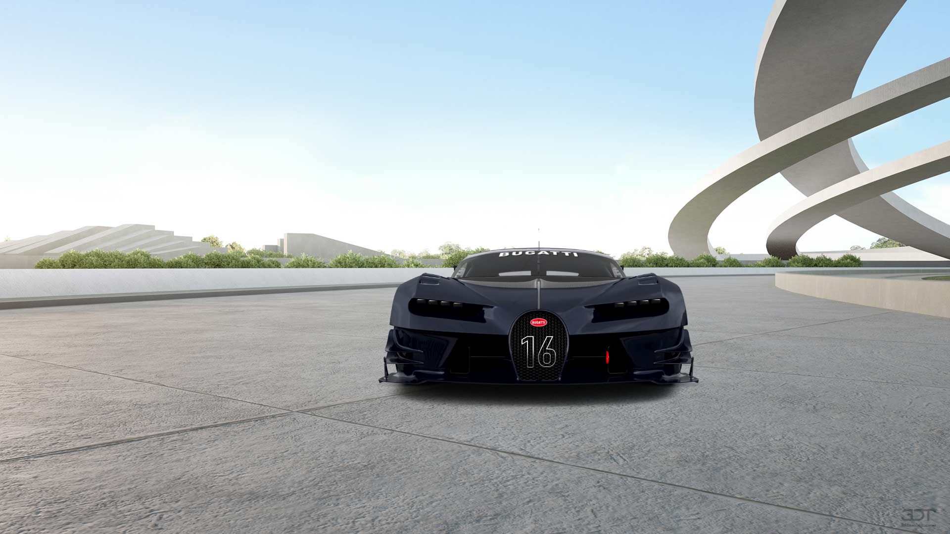 Bugatti Vision GT Supercar 2015 tuning