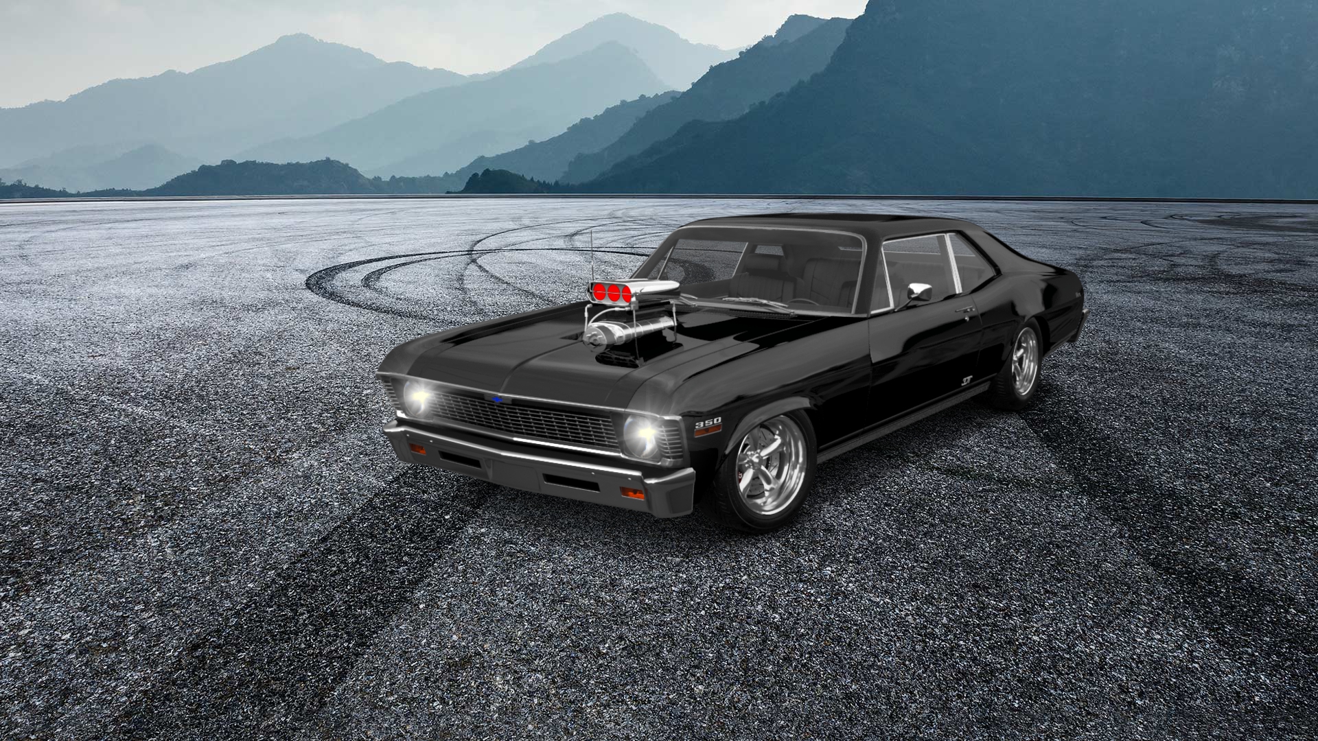 Chevrolet Chevy II Nova 2 Door Coupe 1968