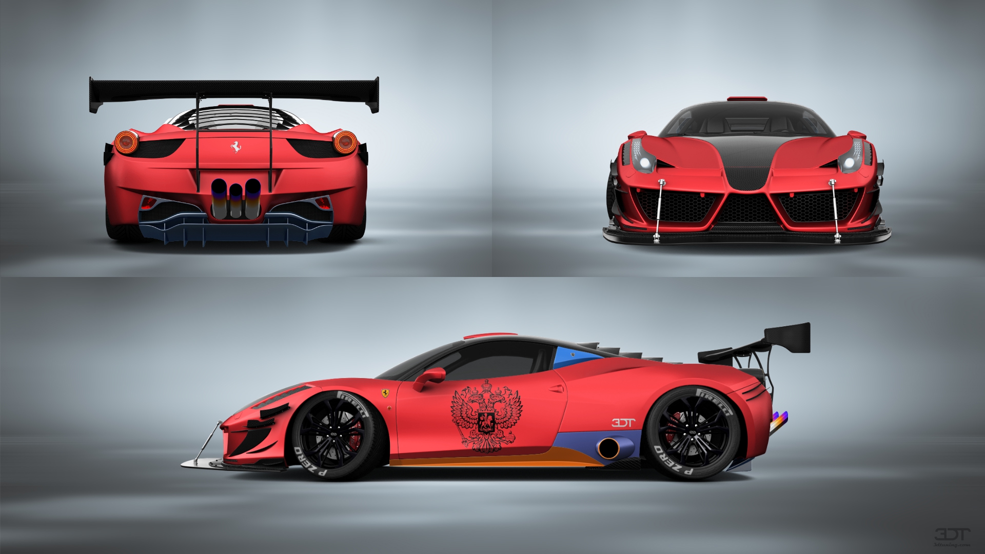 Ferrari 458 Italia 2 door spider 2010 tuning