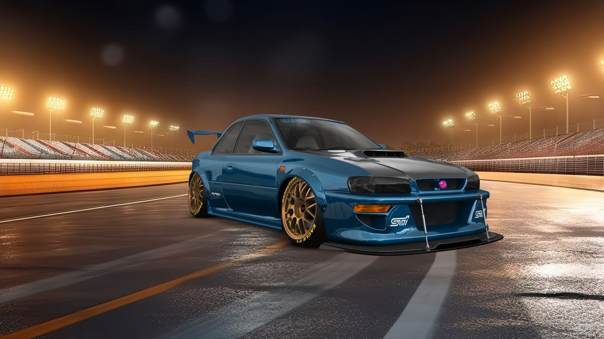 Subaru Impreza WRX STI 22B 2 Door Coupe 2000