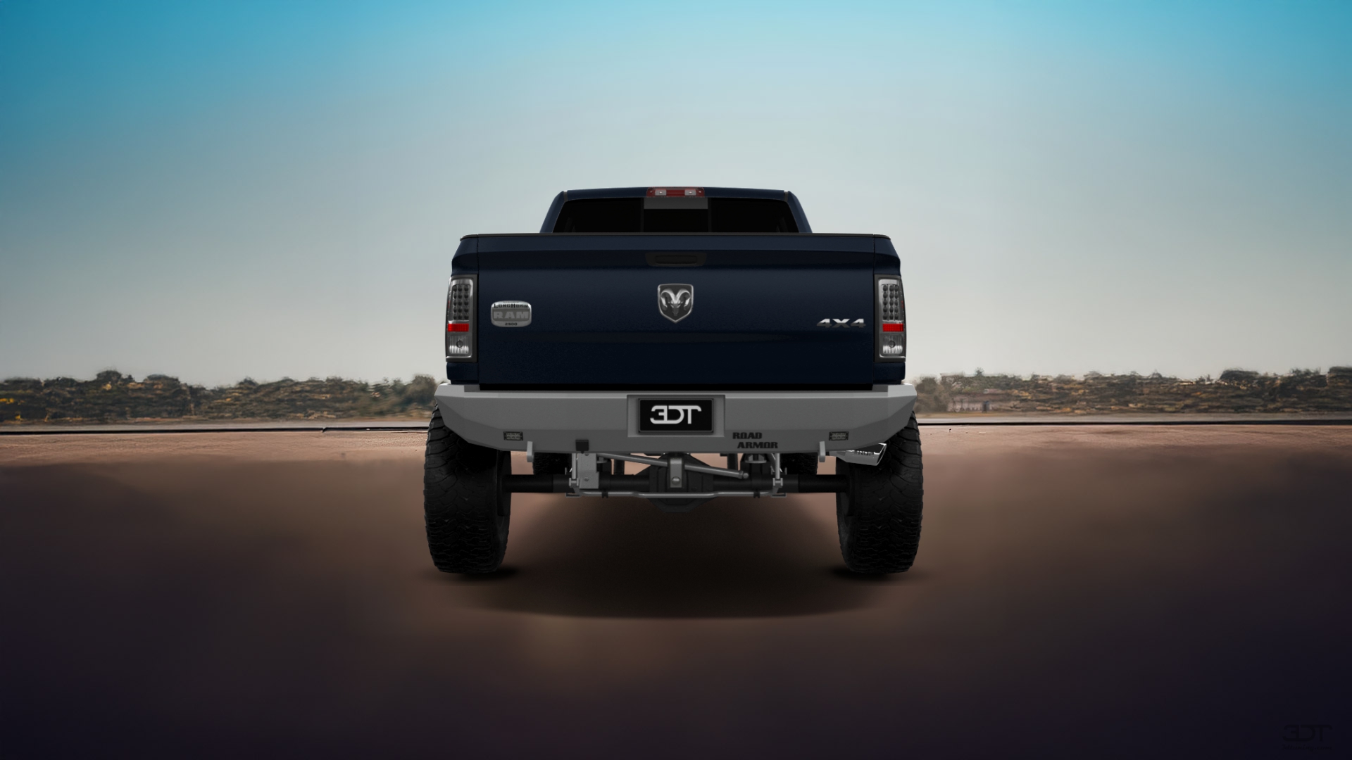Dodge Ram 2500 Mega Cab 6.4 ft box 4 Door pickup truck 2010 tuning