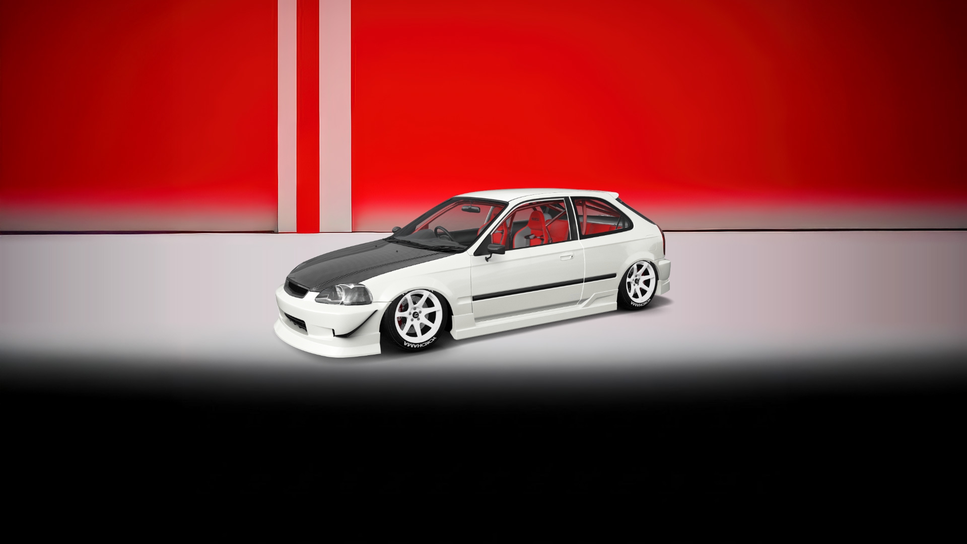 Honda Civic 3 Door Hatchback 1997 tuning