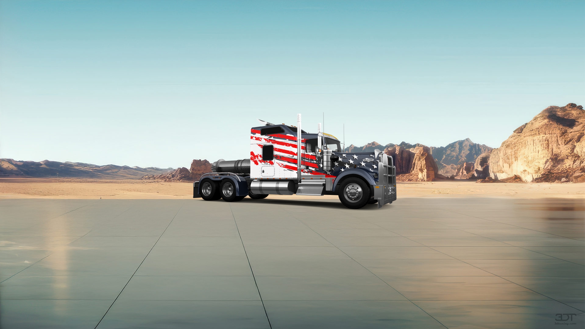 Kenworth W900 Sleeper Cab Truck 2015 tuning