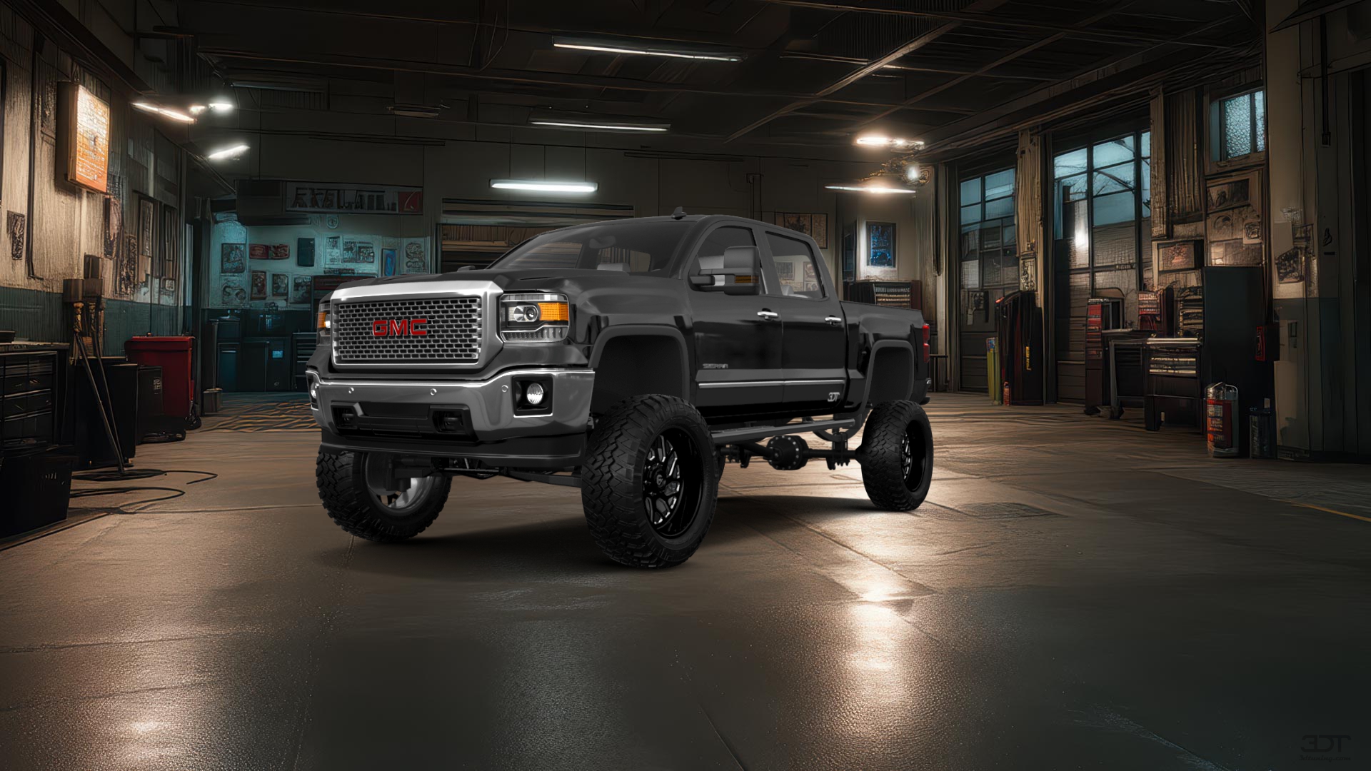 GMC Sierra 4 Door pickup truck 2014 画像