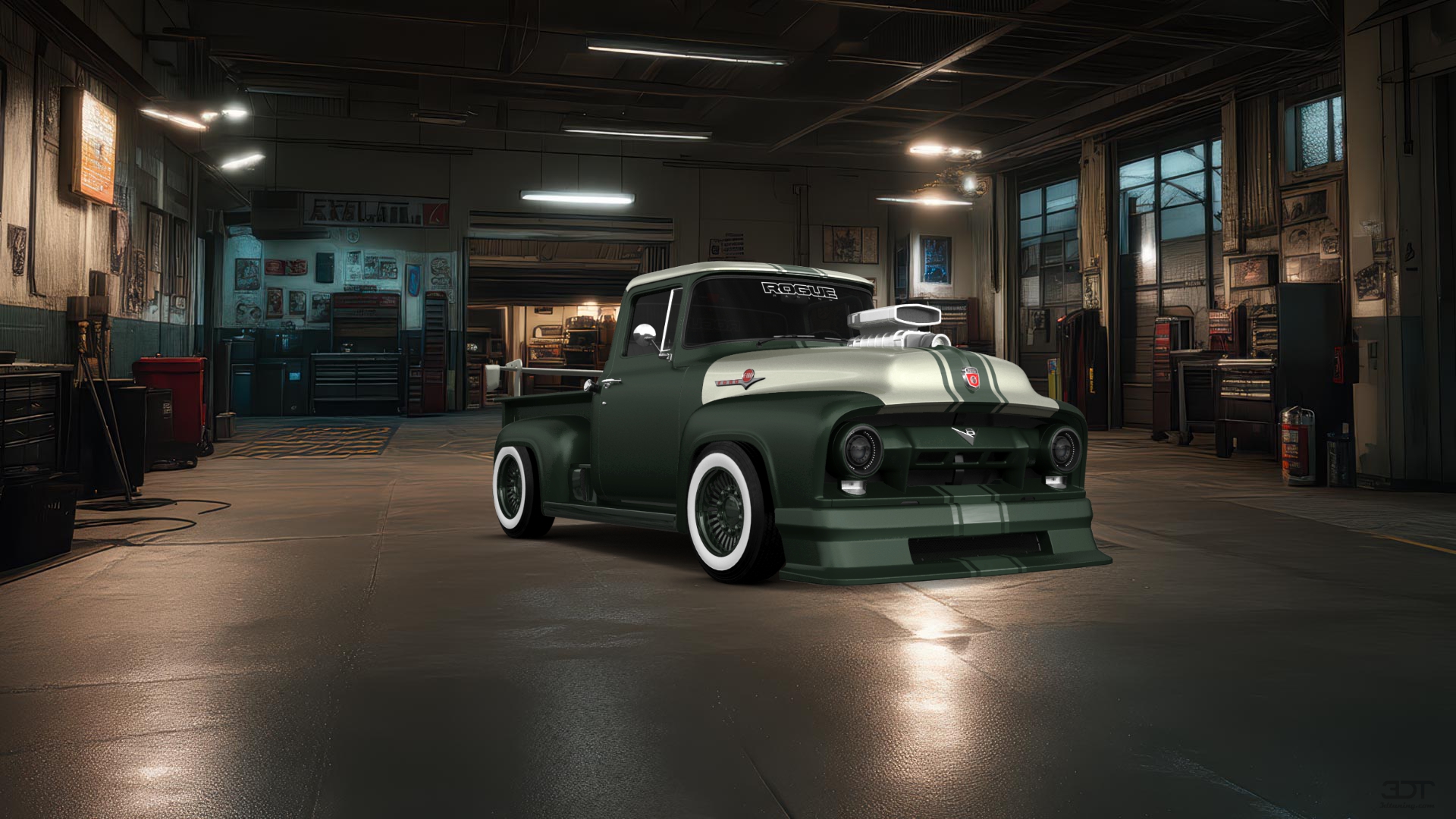 Ford F-100 2 Door truck 1956 tuning