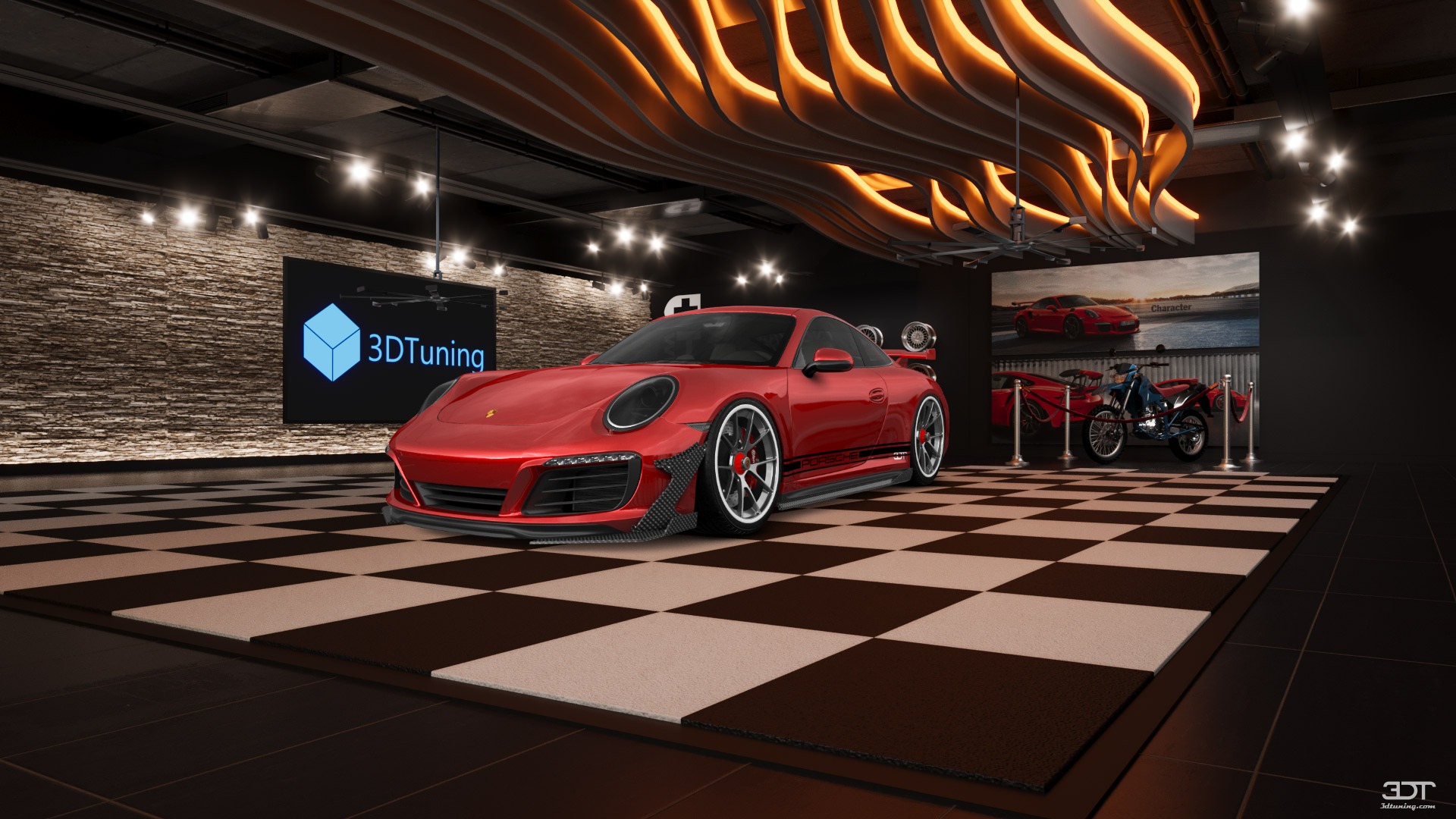 Porsche 911 Carrera 2 Door Coupe 2011 tuning