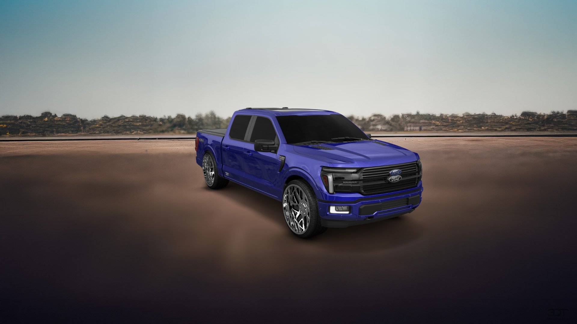 Ford F-150 SuperCrew 4 Door pickup truck 2024 tuning