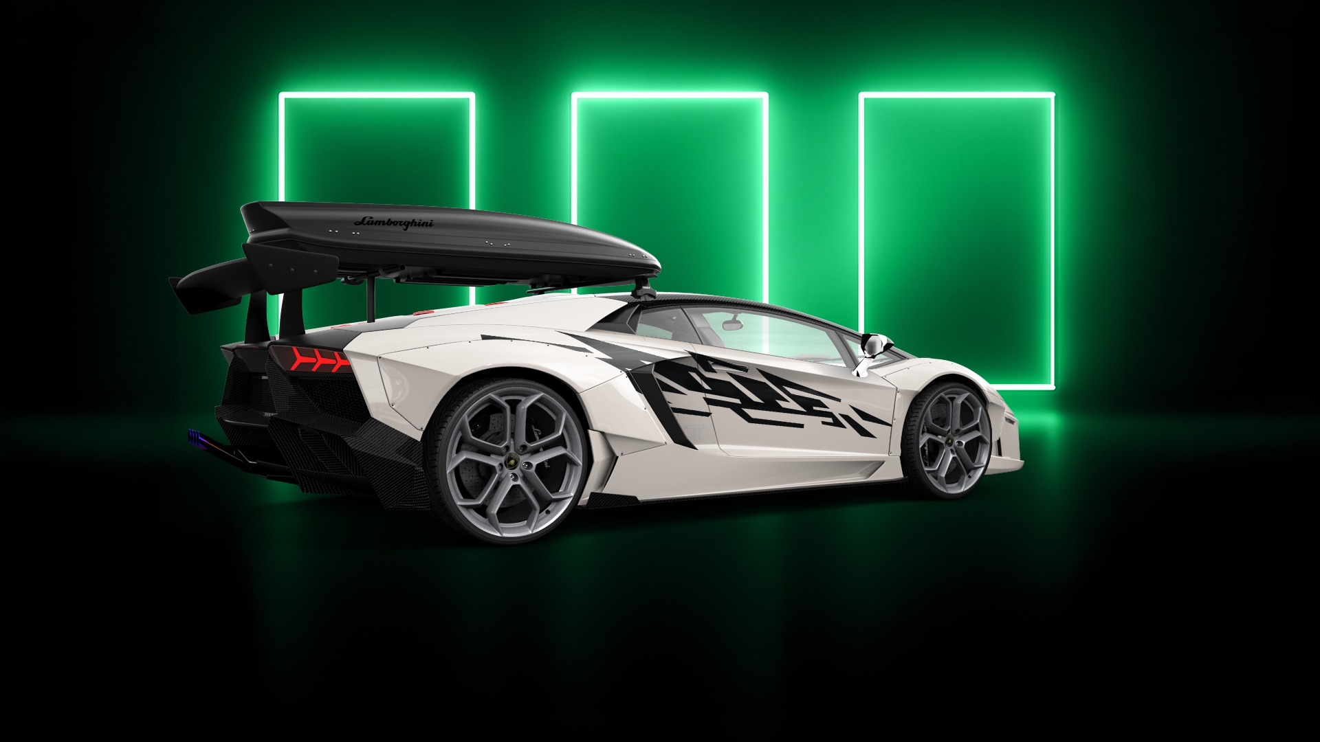 Lamborghini Aventador 2 Door Coupe 2012 tuning