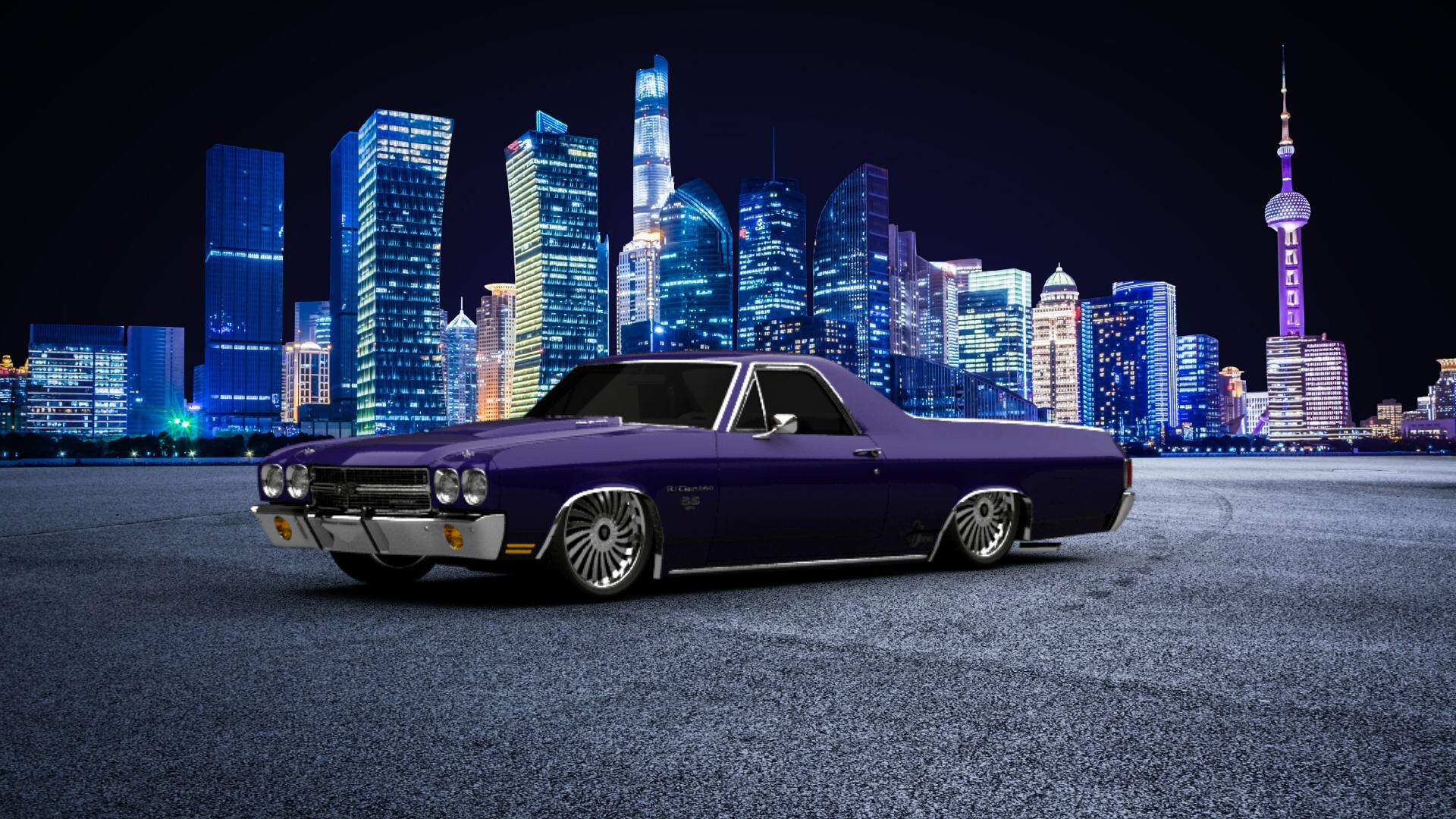 Chevrolet El Camino SS-454 Coupe 1970 tuning
