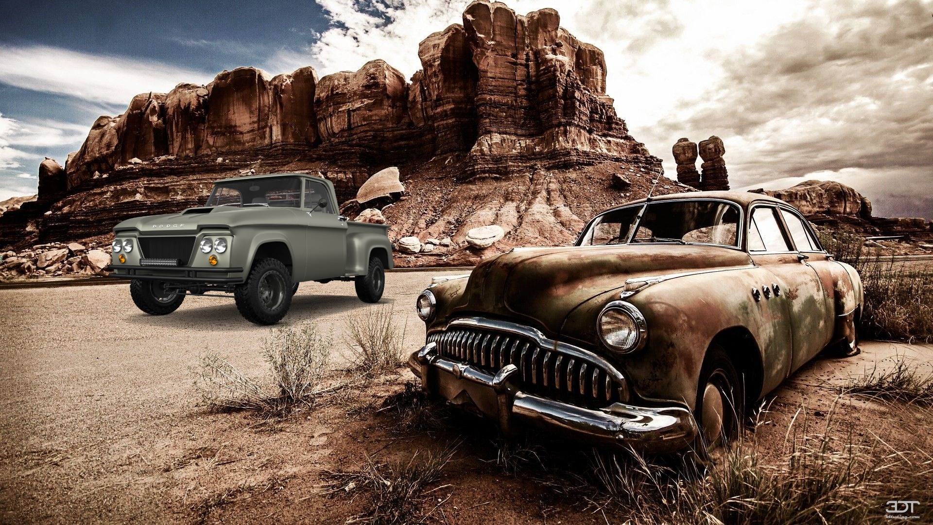 Dodge D-100 Stepside 2 Door pickup truck 1961