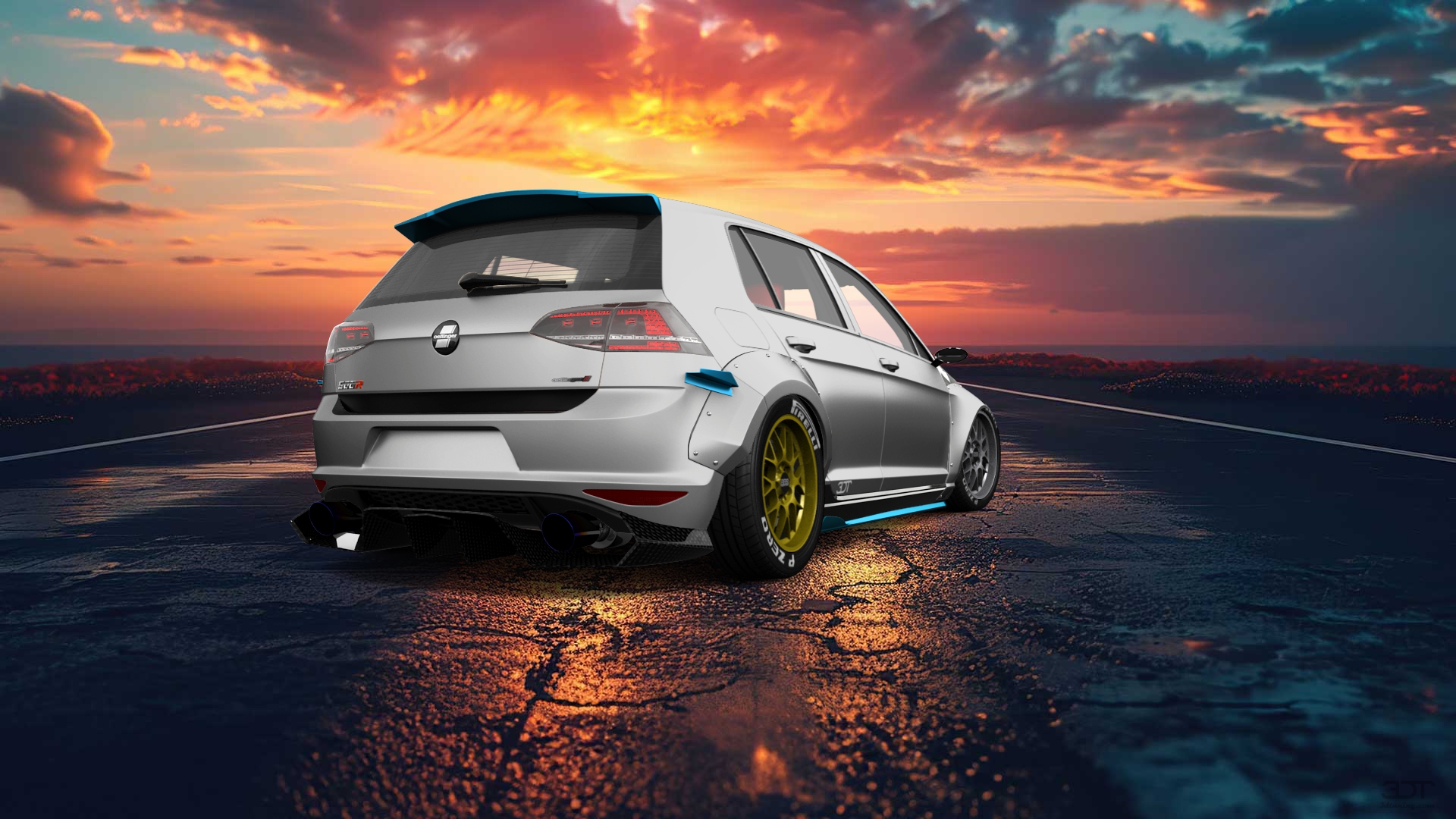 Volkswagen Golf 7 5 Door Hatchback 2013 tuning