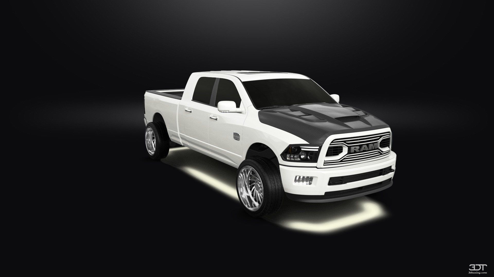 Dodge Ram 2500 Mega Cab 6.4 ft box 4 Door pickup truck 2010 tuning
