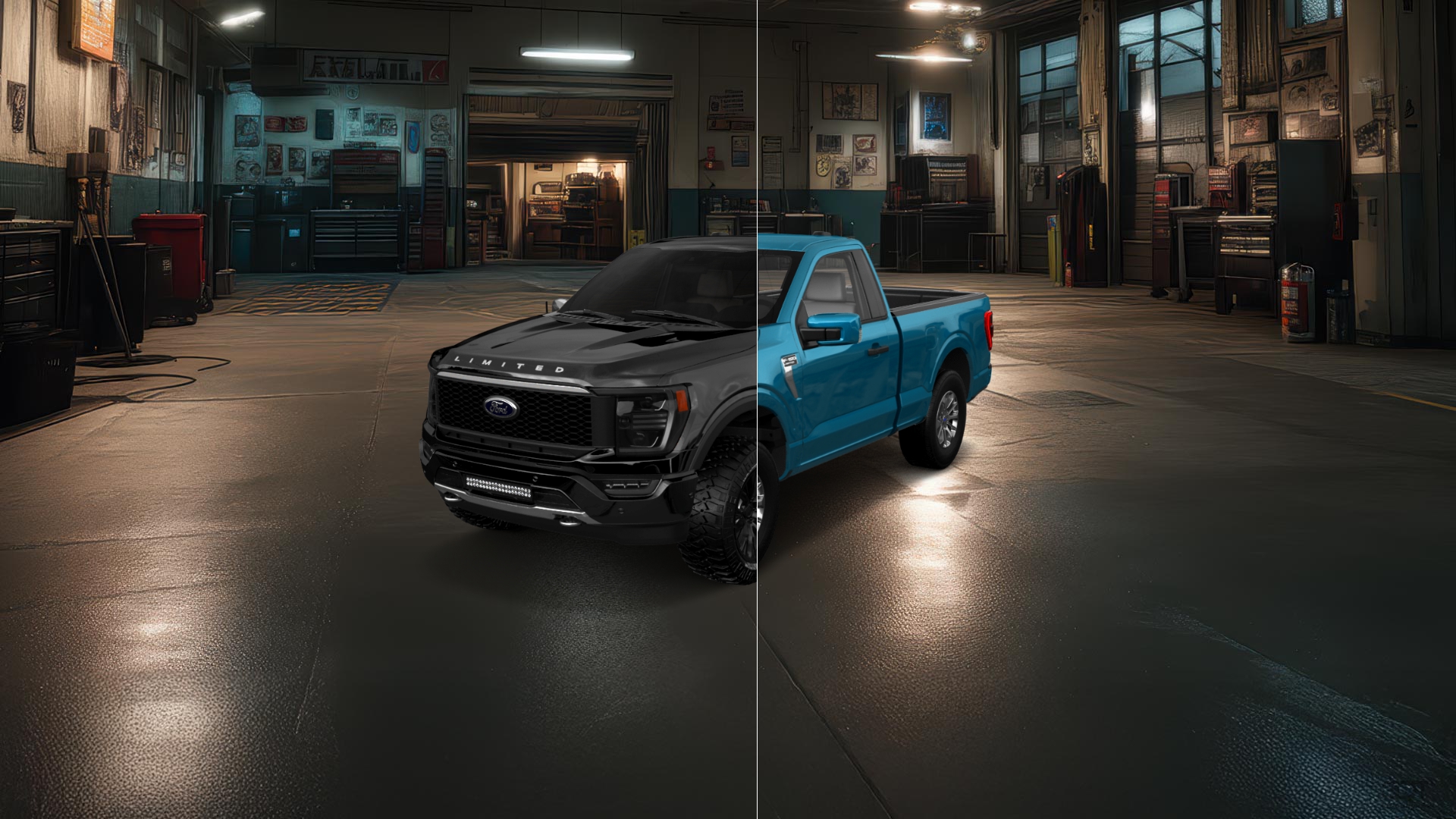 Ford F-150 6.5 box Truck 2022 tuning