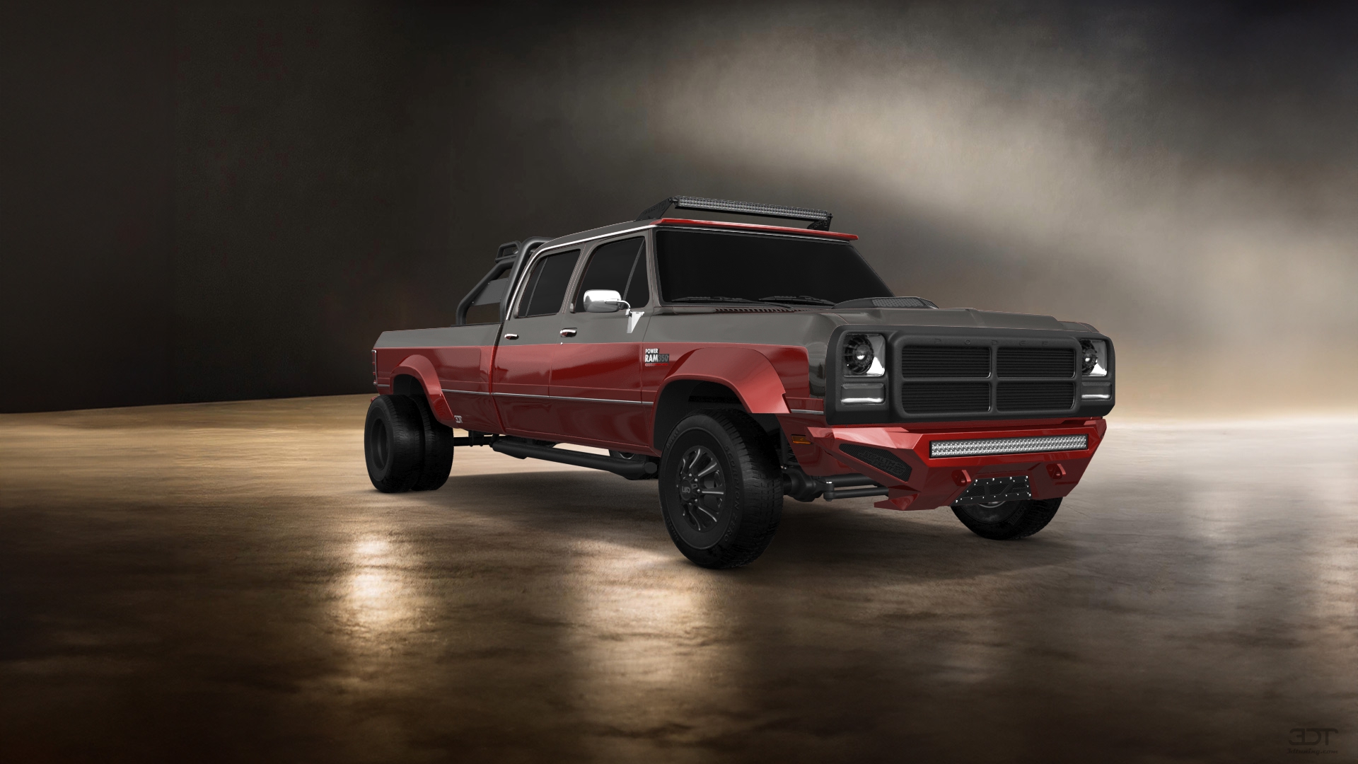 Dodge Ram 350 4 Door pickup truck 1991 tuning