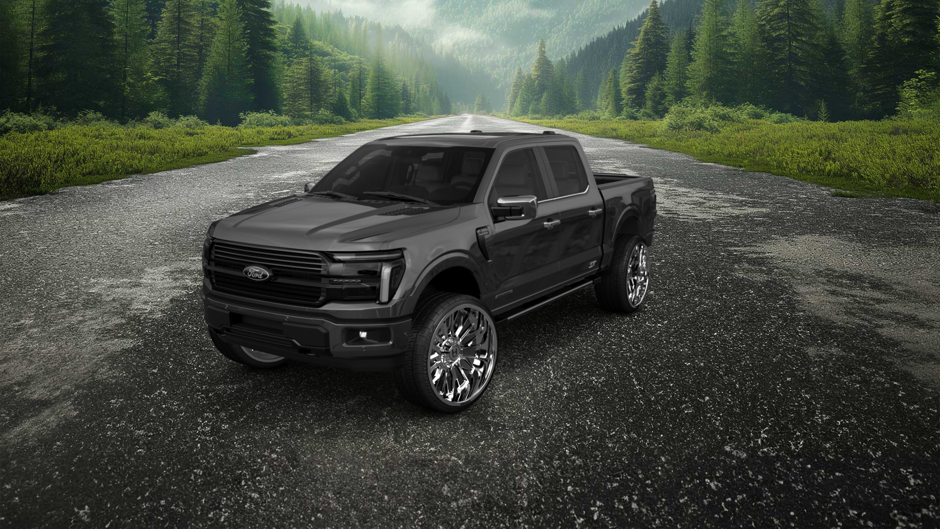 Ford F-150 SuperCrew 4 Door pickup truck 2024 tuning